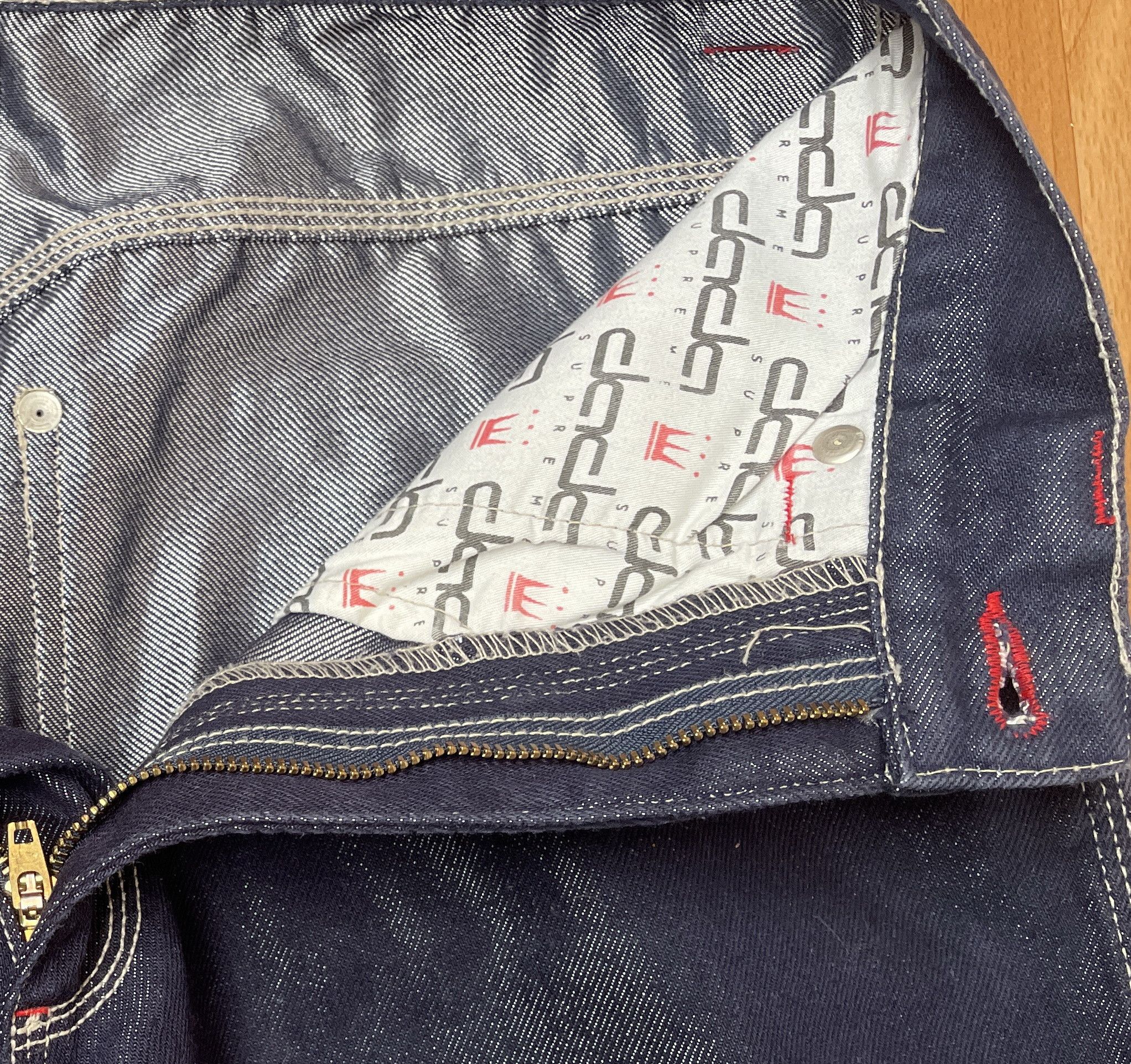 Damani Dada Damani Dada jeans, vintage baggy jeans, 90s hip hop size 26 Size US 26 / EU 42 - 9 Thumbnail