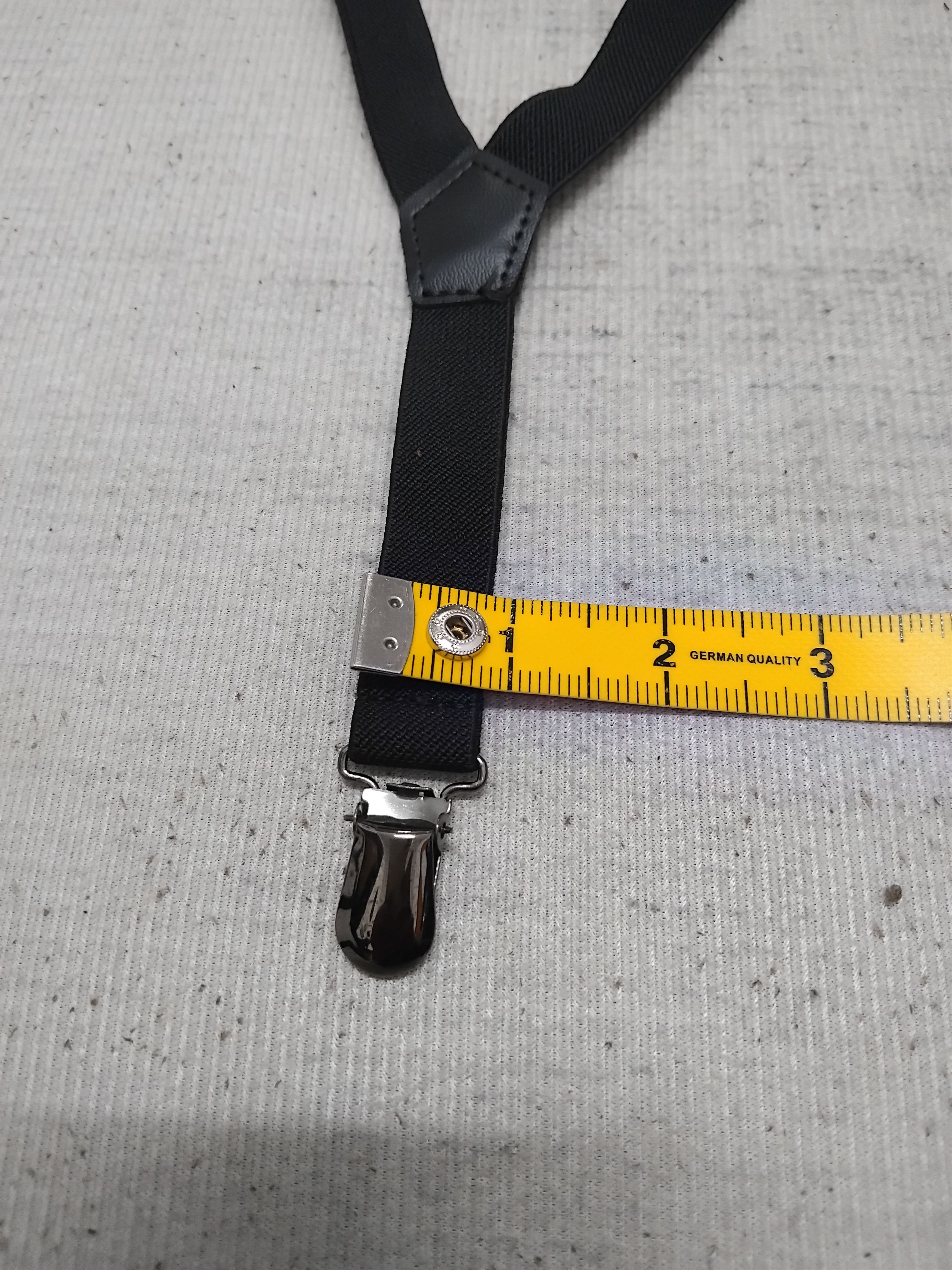 Japanese Brand Suspender black colour punk rock style Size ONE SIZE - 4 Thumbnail