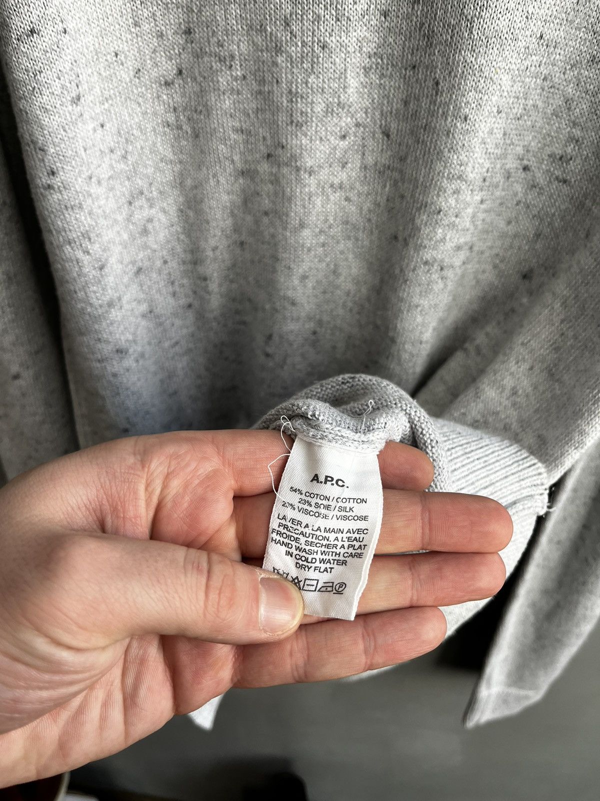 A.P.C. A.P.C sweater Size US XL / EU 56 / 4 - 6 Thumbnail