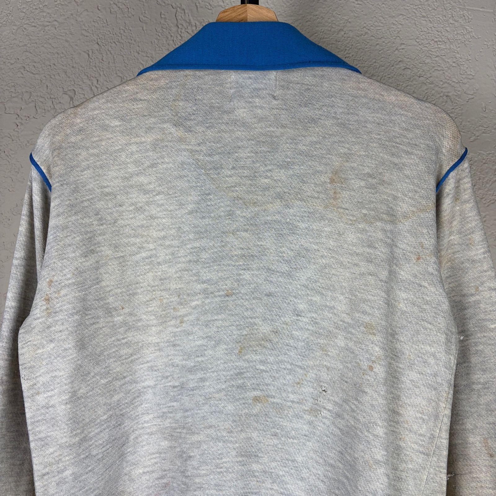 Nike Vintage 1970s Nike Orange Swoosh Small Tracksuit Jacket Size US S / EU 44-46 / 1 - 8 Thumbnail