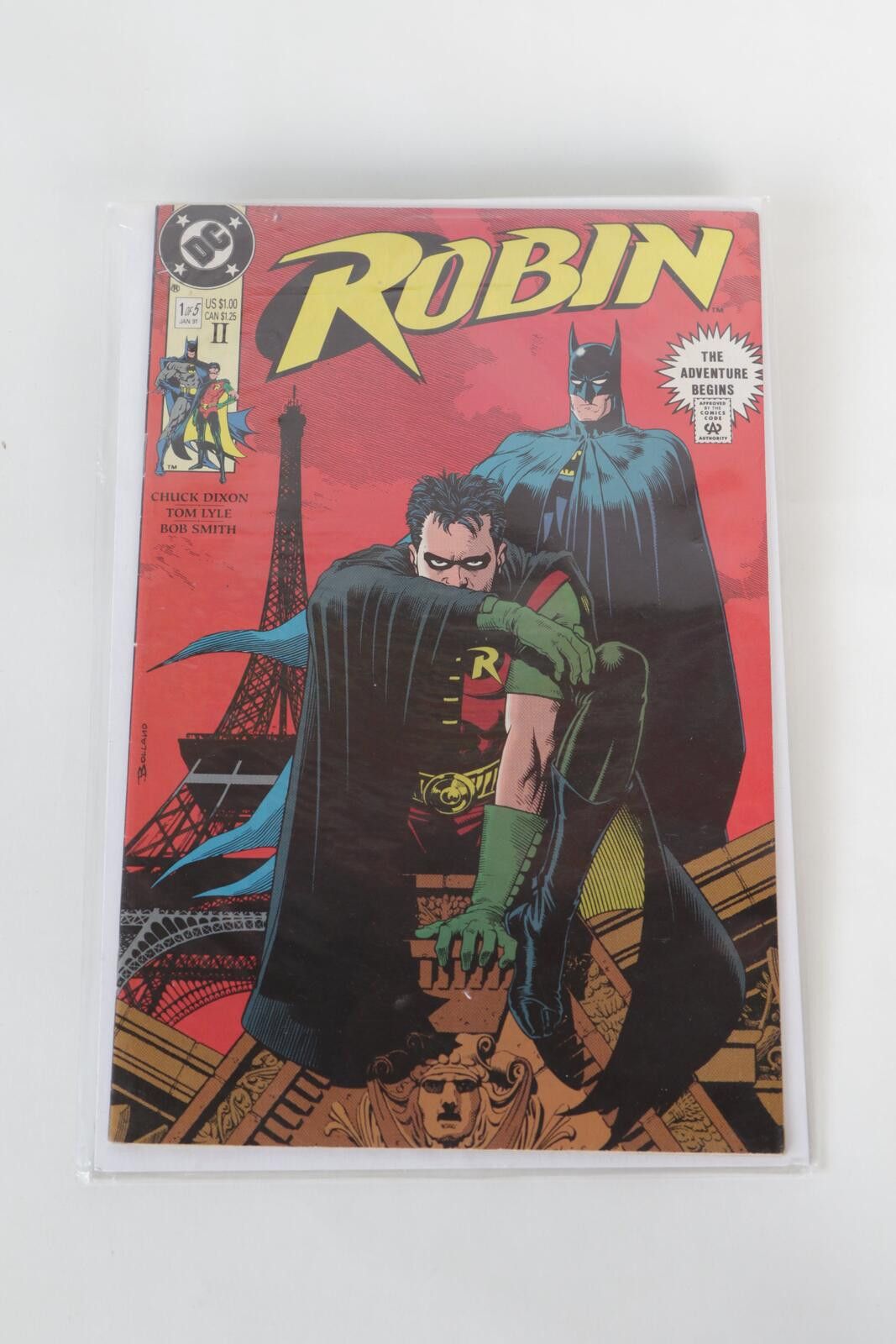 DC Comics 91' DC Comics Robin The Adventure Begins Part 1-5 Comics Size ONE SIZE - 6 Thumbnail