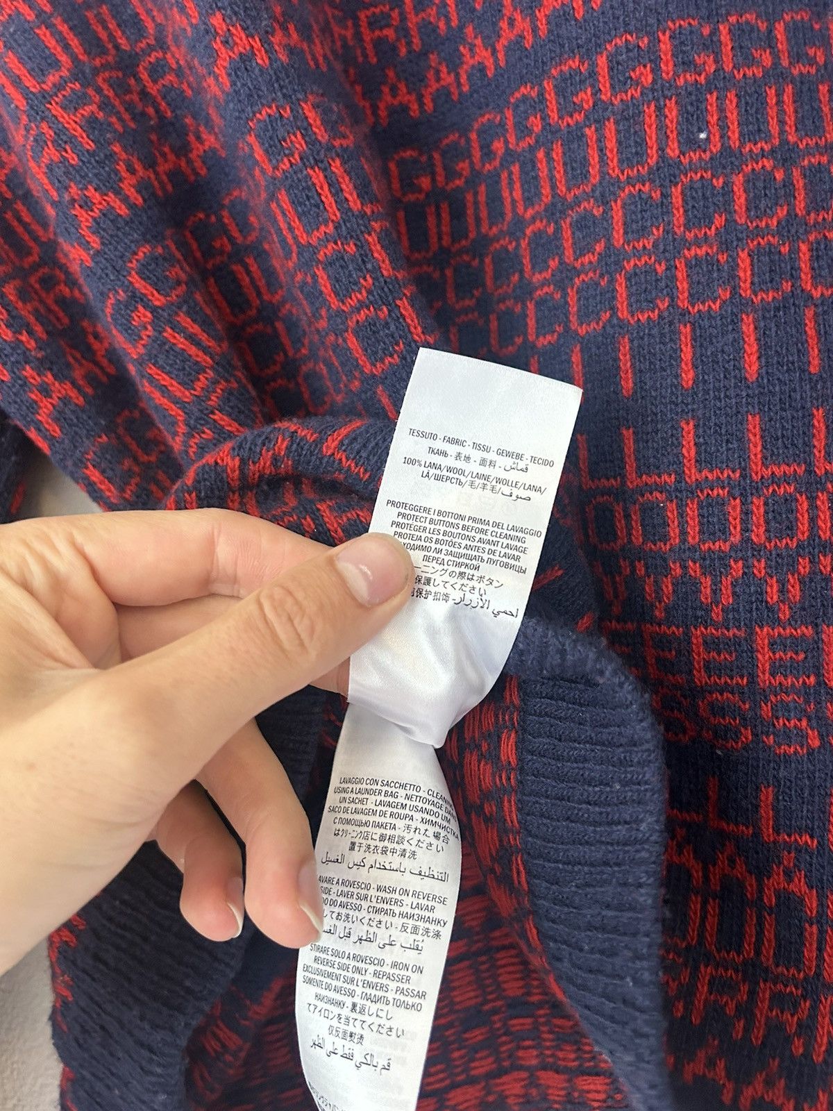 Gucci 'Gucci Loves Laura' Sweater Size US L / EU 52-54 / 3 - 11 Thumbnail