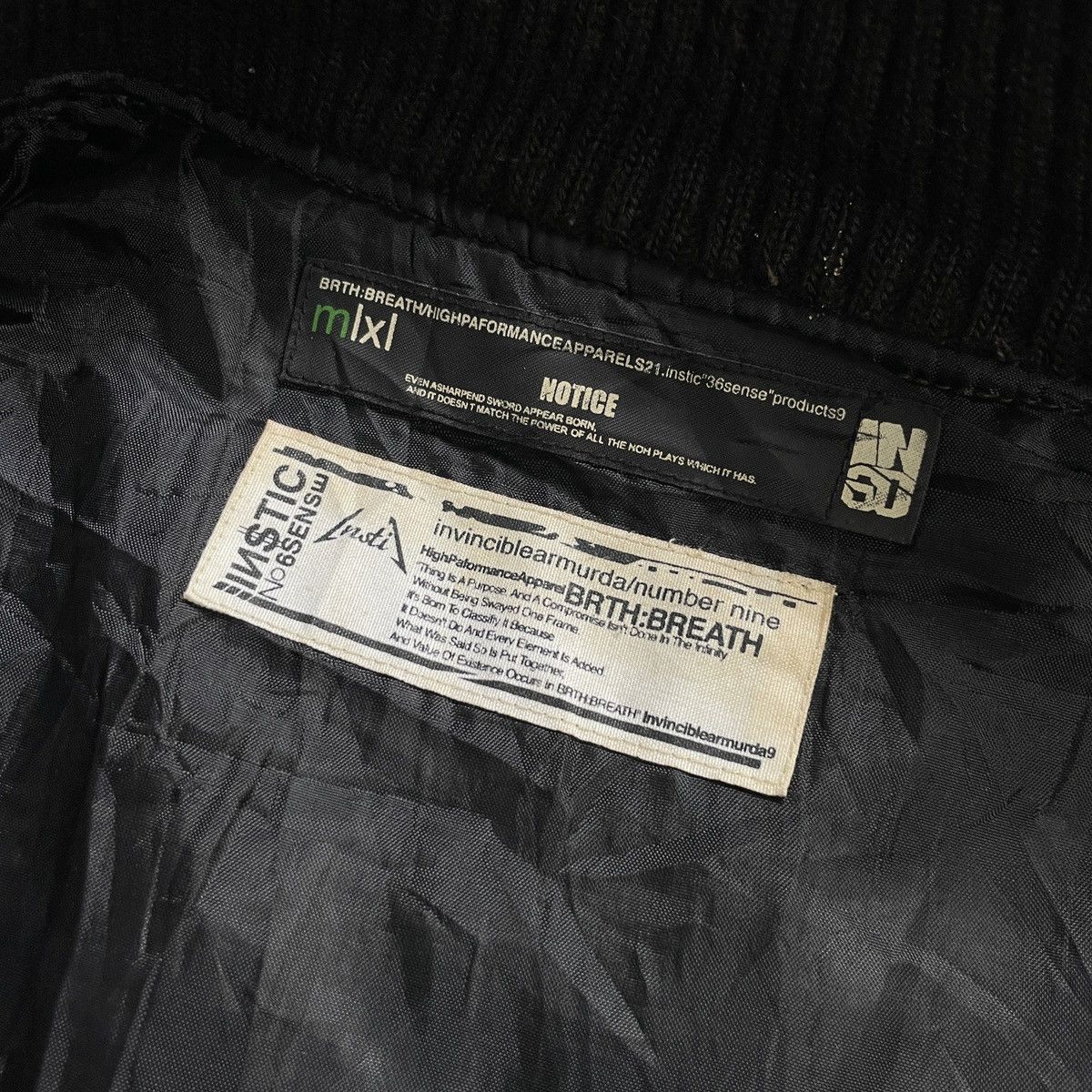 Other Number Nine Inviciblearmuda varsity jacket Size US L / EU 52-54 / 3 - 10 Thumbnail
