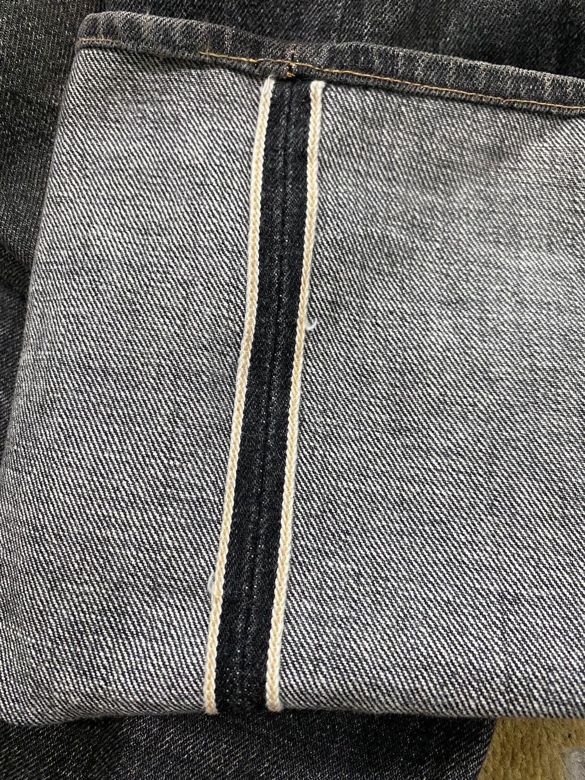 Denime Denime Black Selvedge denim *rare* Size US 32 / EU 48 - 7 Thumbnail