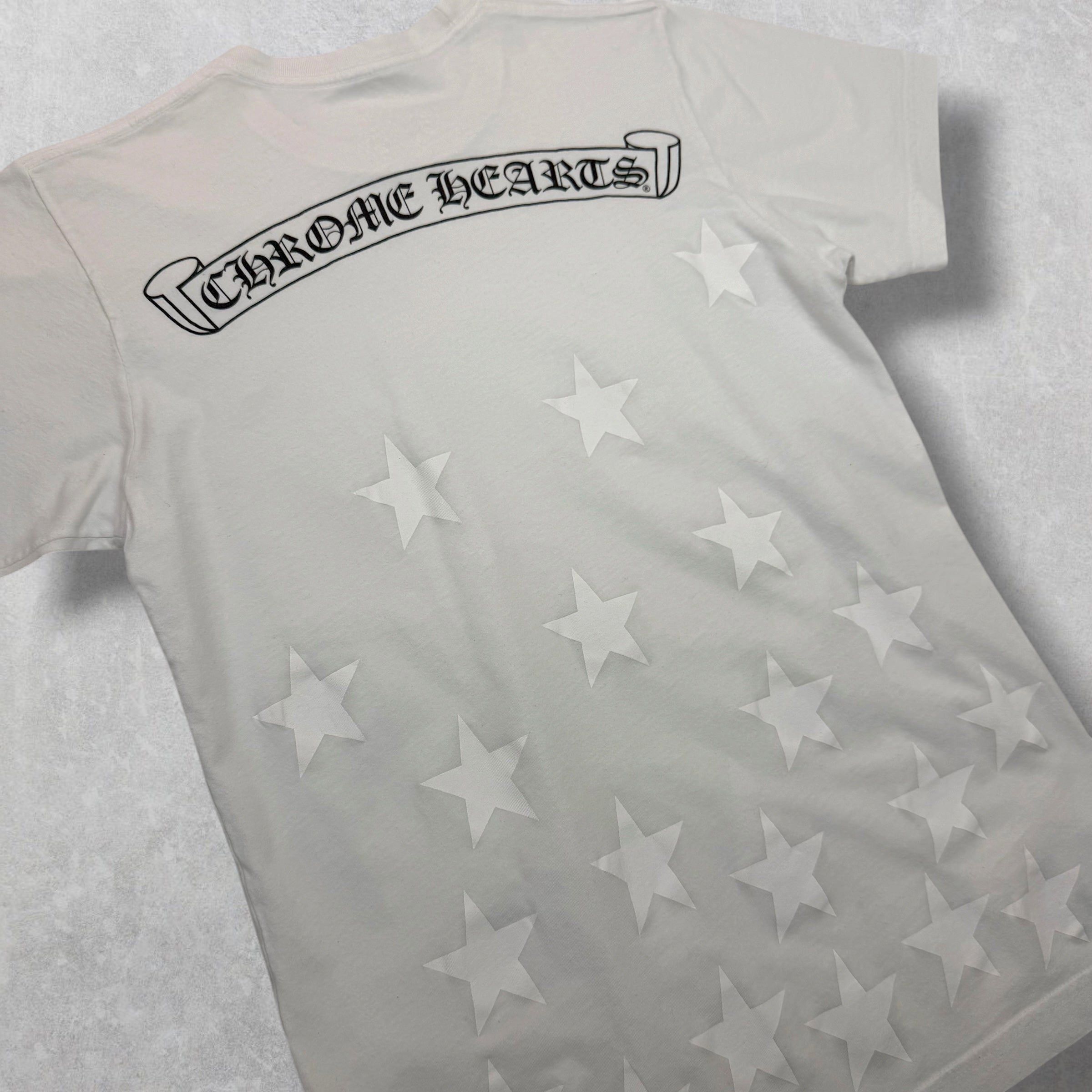 Chrome Hearts Chrome Hearts Star Scroll Tee White S Size US S / EU 44-46 / 1 - 4 Thumbnail