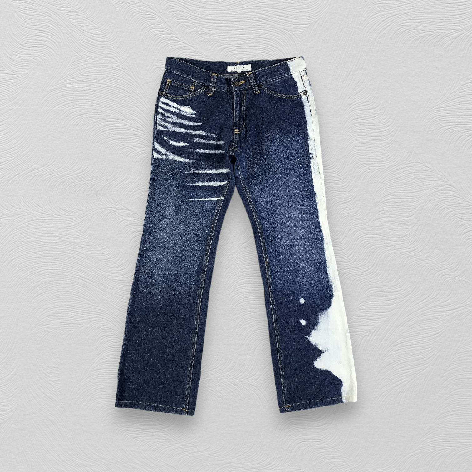 Japanese Brand Japanese Brand Acid Wash Flare Jeans KJ2109 Size US 30 / EU 46 - 1 Thumbnail
