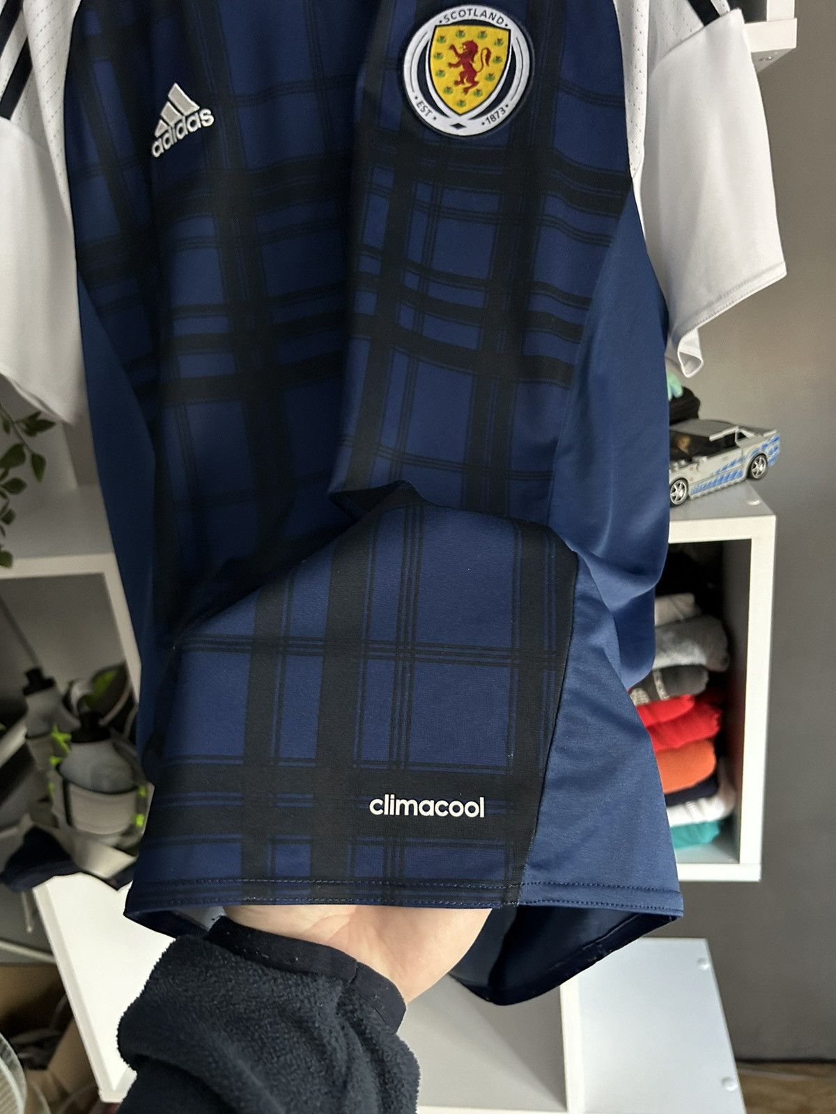 Adidas Adidas SCOTLAND 2016/17 HOME Jersey Size US XL / EU 56 / 4 - 3 Thumbnail