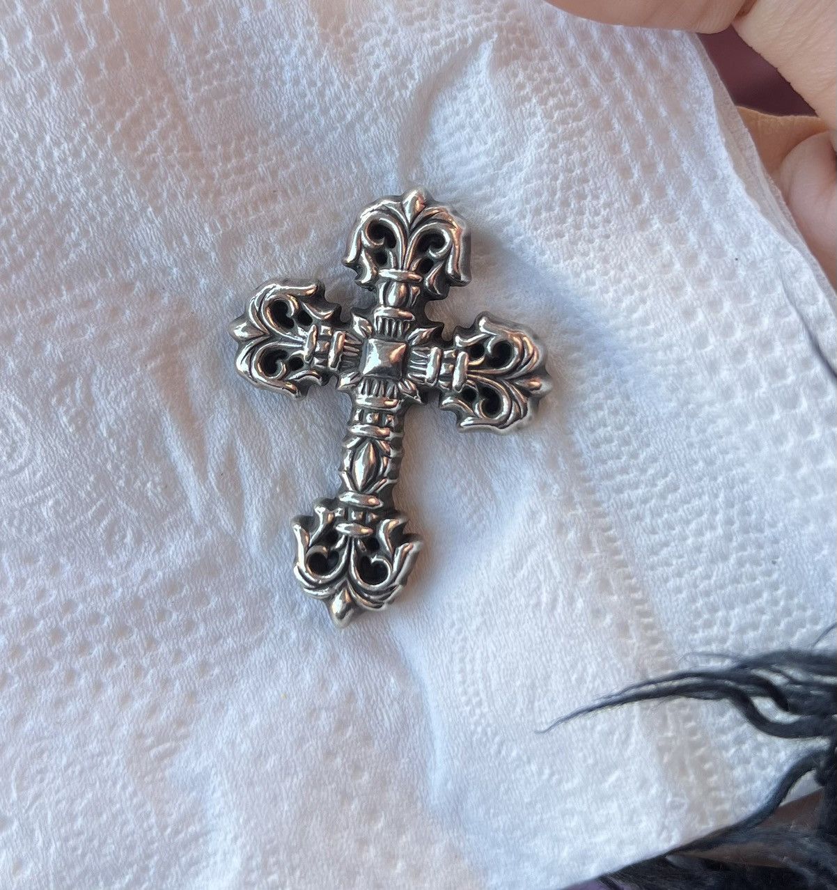 Chrome Hearts Chrome hearts filigree cross pendant Size ONE SIZE - 14 Thumbnail