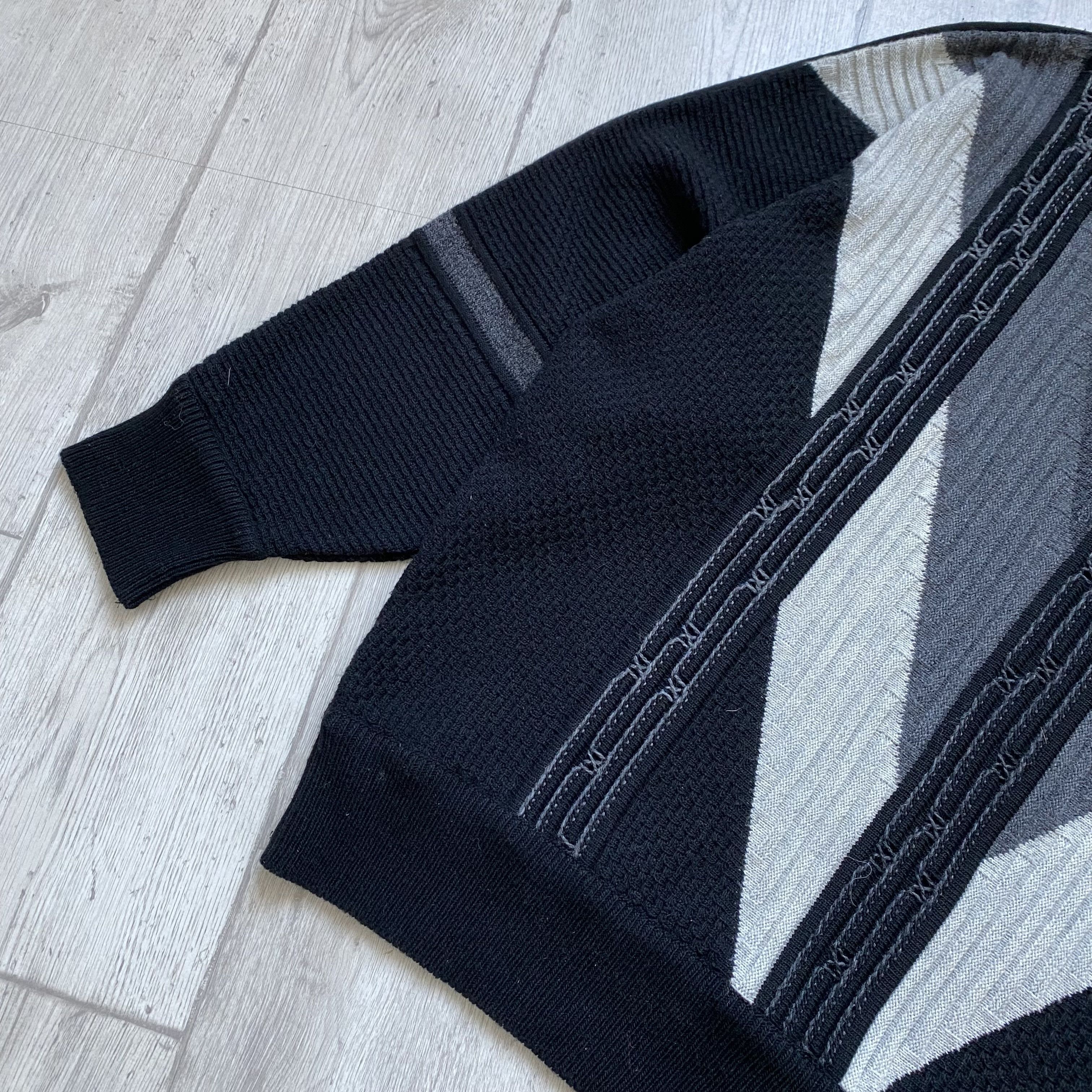 Carlo Colucci Vintage Cozzy Carlo Colucci Knited Wool Sweater Jumper Size US L / EU 52-54 / 3 - 3 Thumbnail