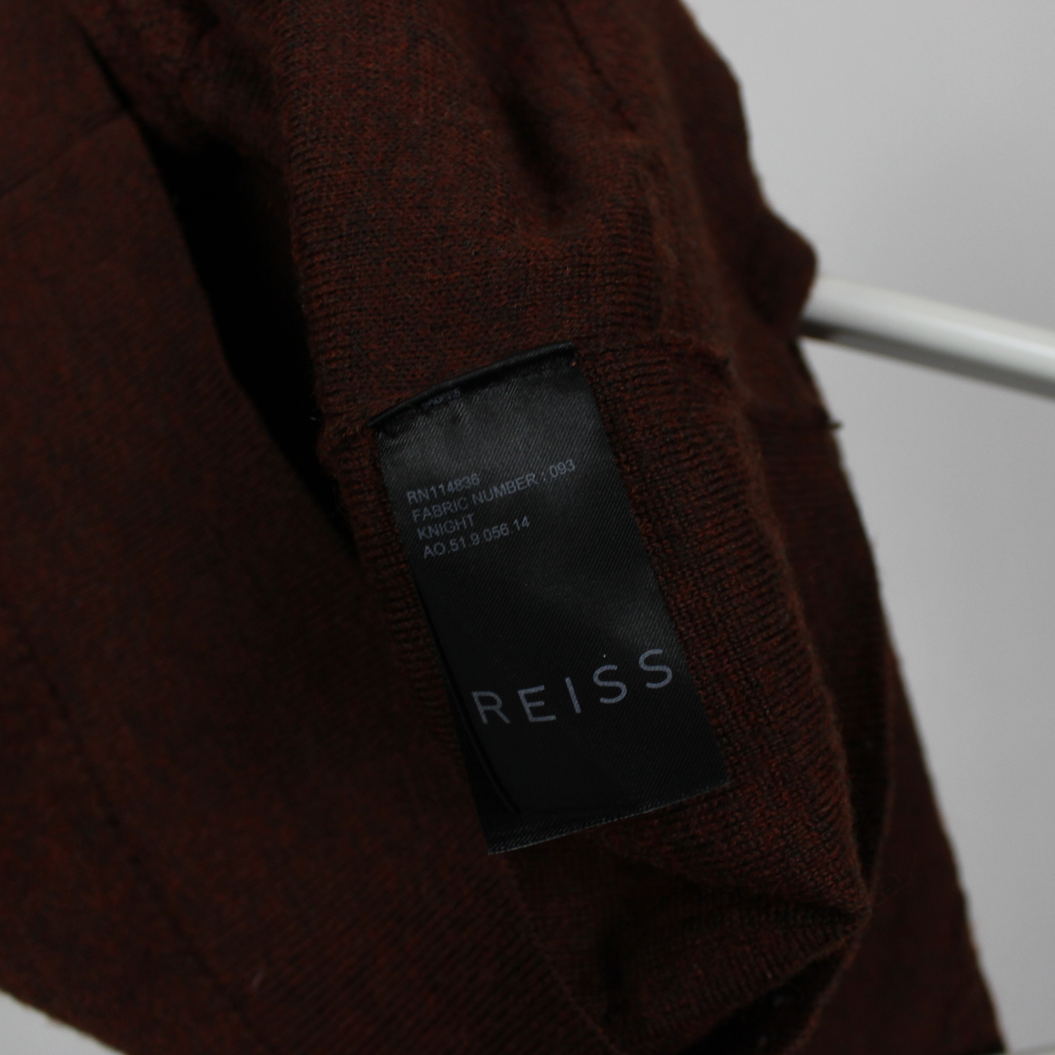 Reiss Reiss sweater lana wool rare S M orange Size US M / EU 48-50 / 2 - 7 Thumbnail