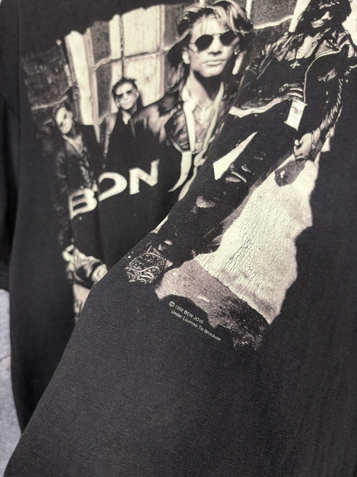 Band Tees Vintage Bon Jovi 1992 Keep the Faith Band T-shirt Tee Size US XL / EU 56 / 4 - 6 Thumbnail