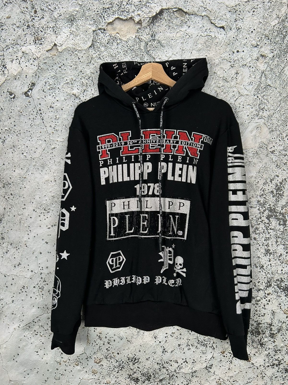 Philipp Plein Philipp Plein Avant Garde Hoodie Affliction Designer Archive Size US L / EU 52-54 / 3 - 1 Thumbnail