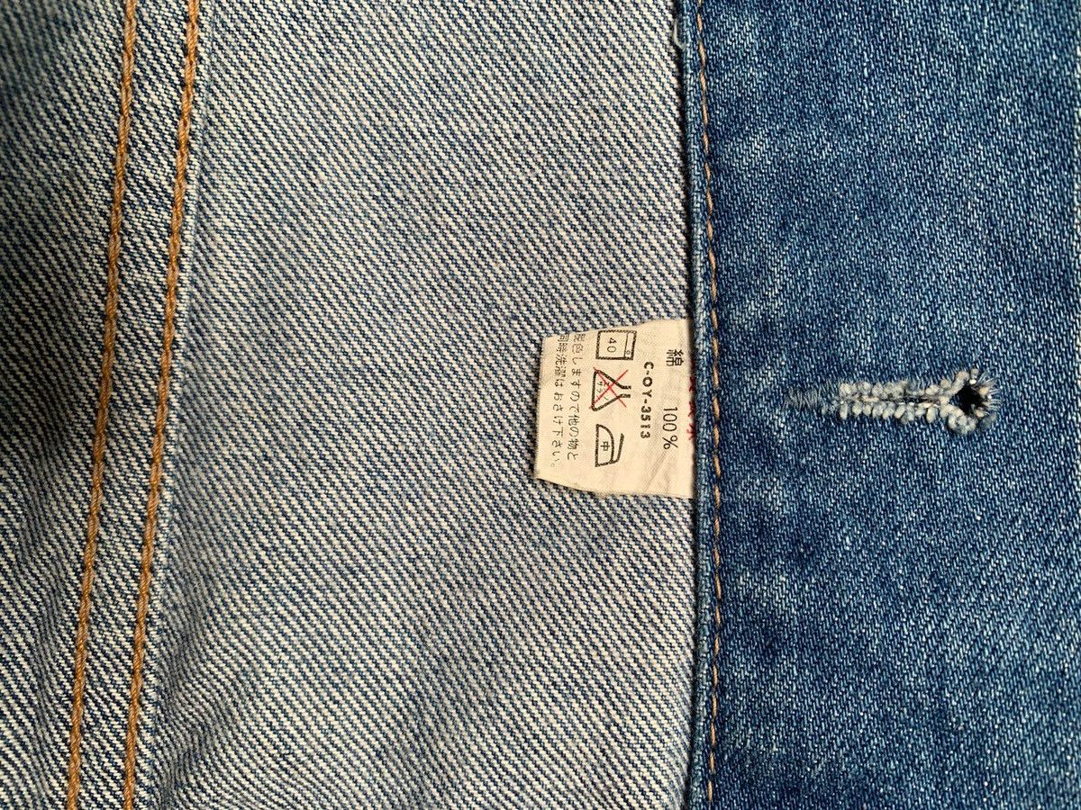 Big John × Vintage Vintage Trucker Jeans Big John Size M / US 6-8 / IT 42-44 - 6 Thumbnail