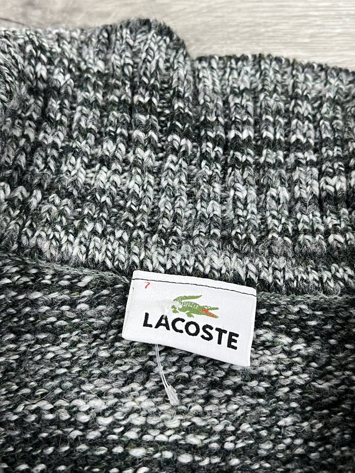 Lacoste Lacoste 2000s vintage alpaca wool blend sweater Size US XL / EU 56 / 4 - 4 Thumbnail