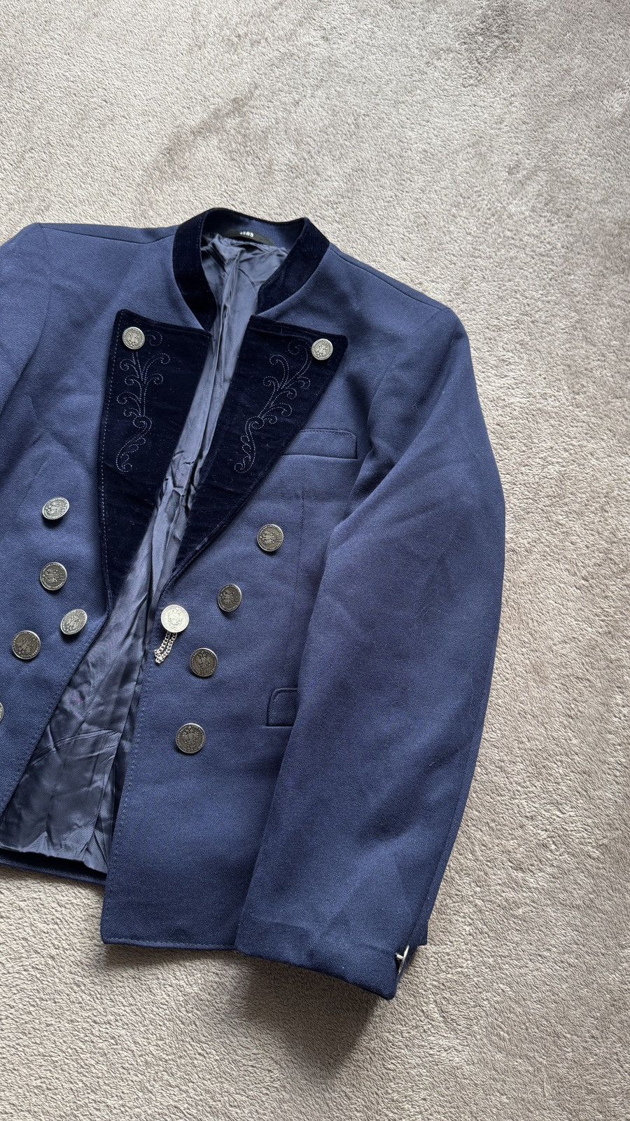 Hysteric Glamour 90 00s Napoleon Faded Jacket Balmain IfSixWasNine PPFM Style Size S / US 4 / IT 40 - 4 Thumbnail