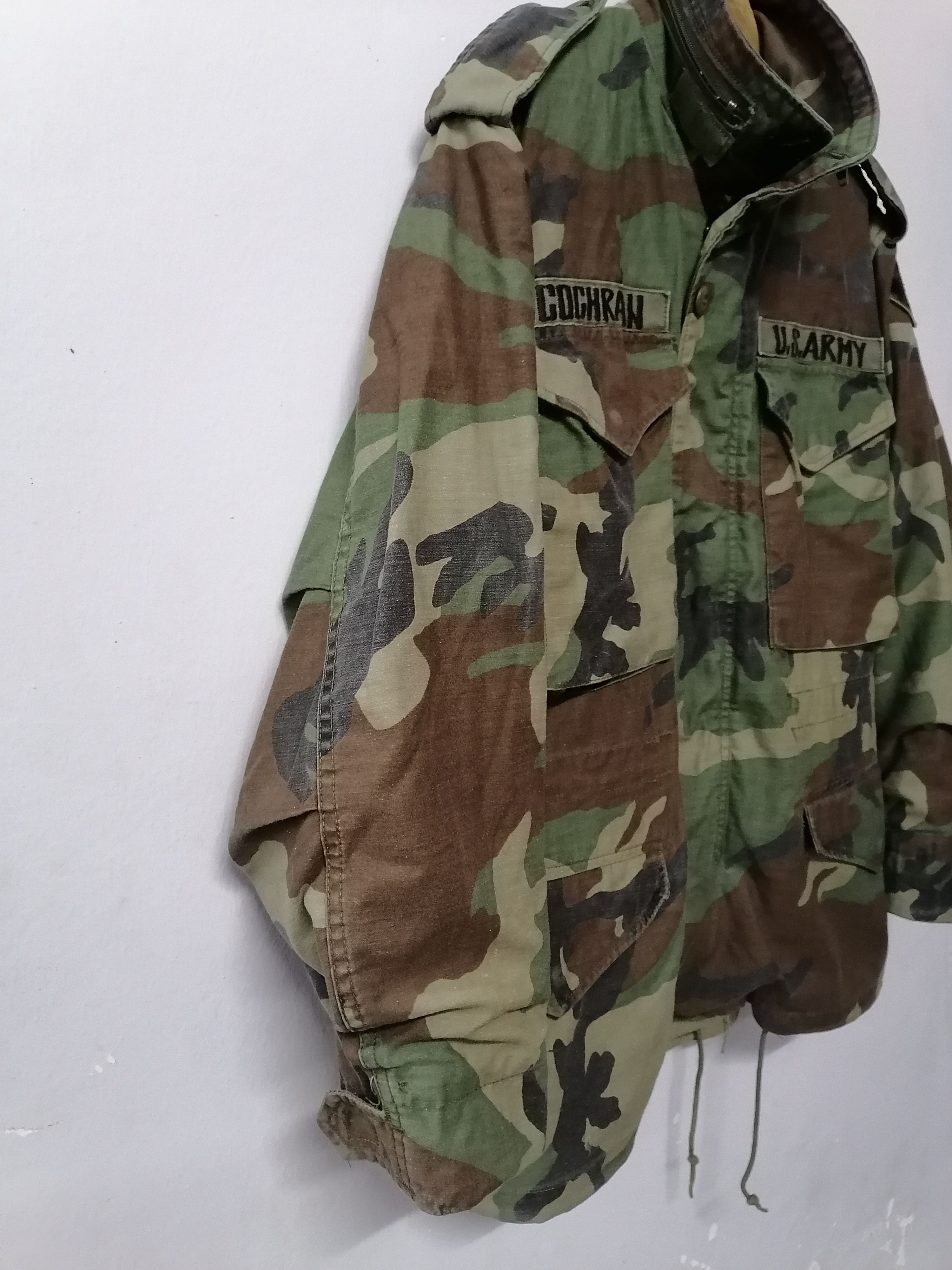 Alpha Industries 80s Alpha Industries Woodland Camouflage M65 Field Jackets Size US XS / EU 42 / 0 - 3 Thumbnail
