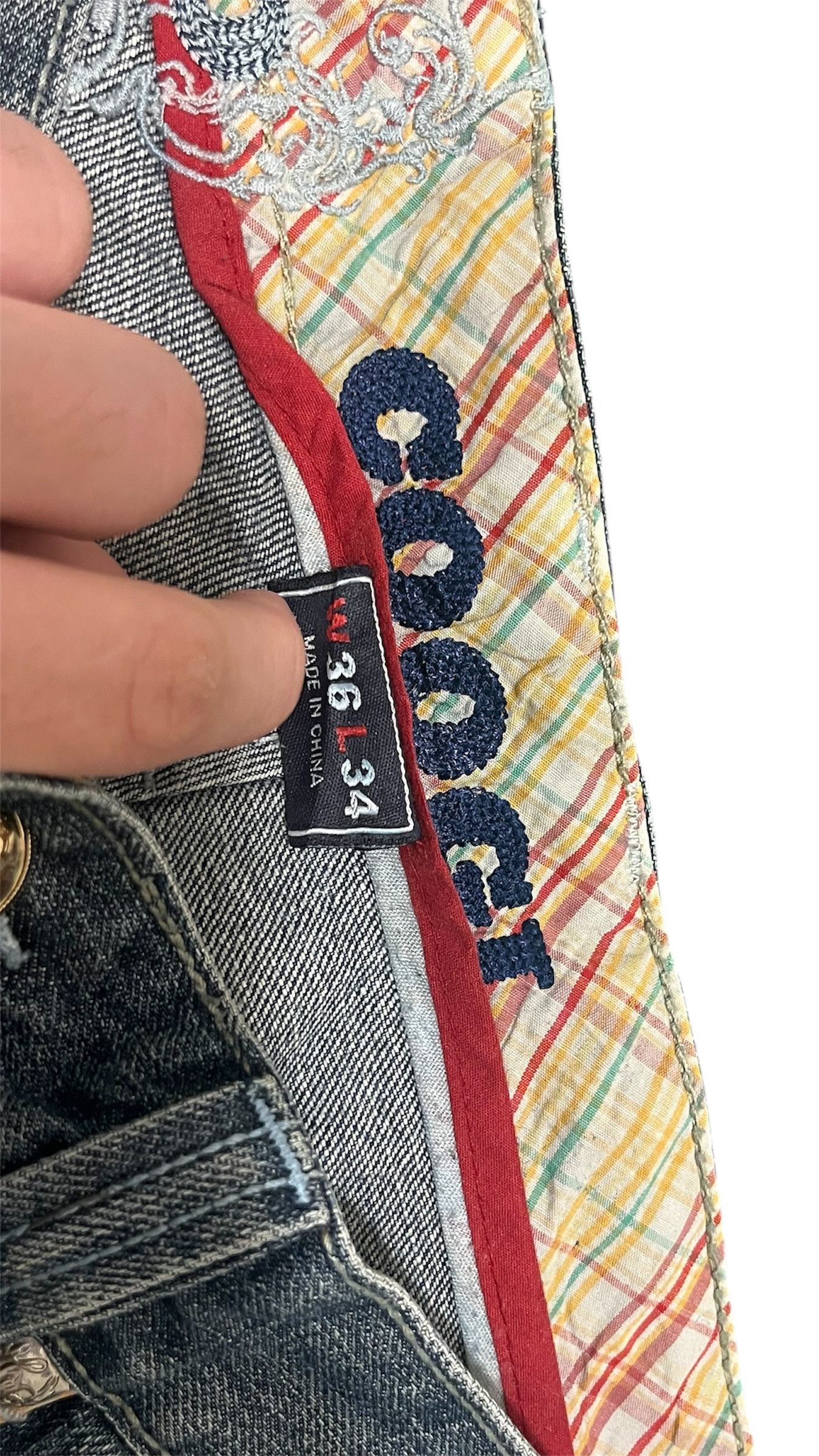 Coogi × Vintage Vintage Coogi Patchwork Embroidered Denim Size US 36 / EU 52 - 3 Thumbnail
