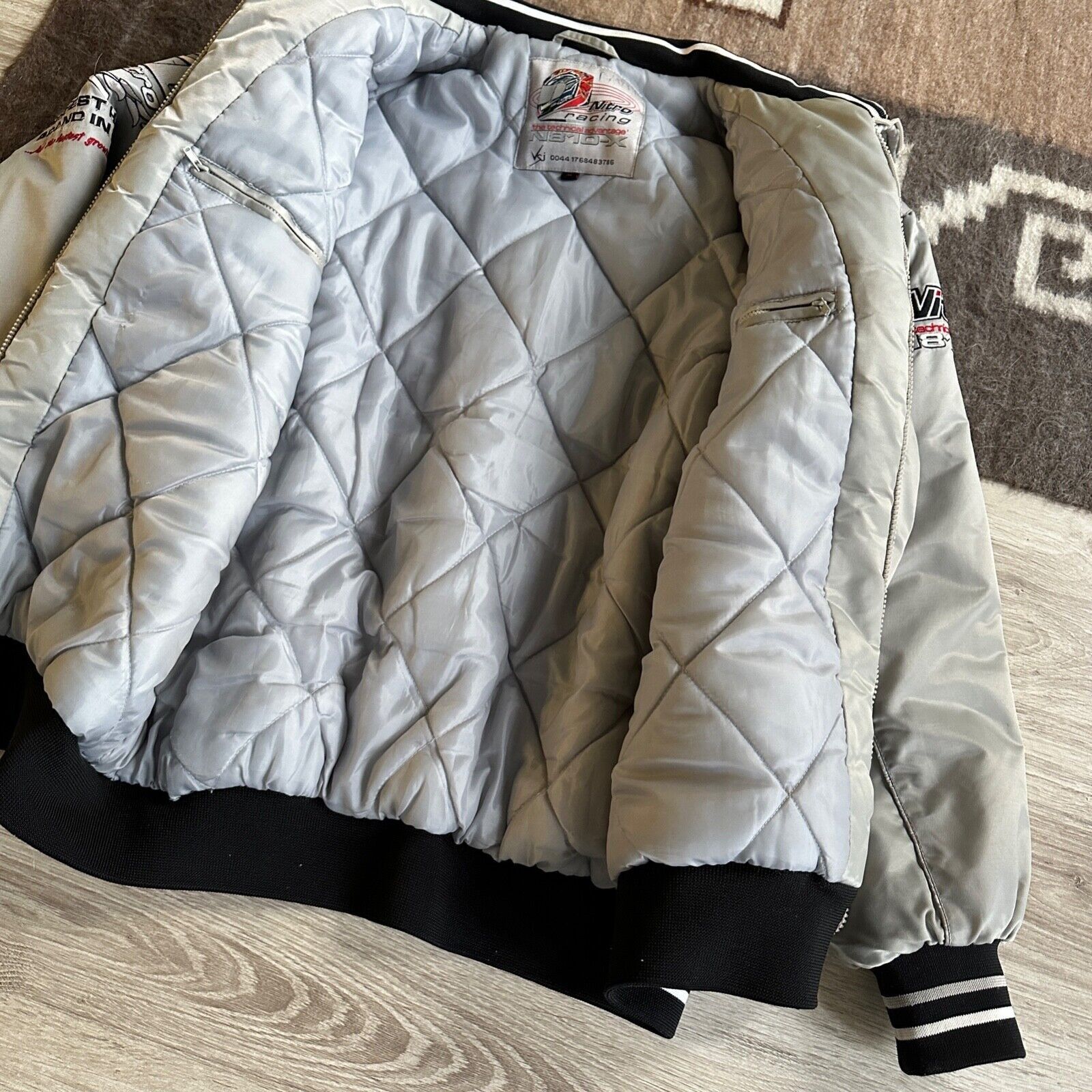 Vintage Nitro Racing N810-X Vintage Moto Jacket 8451AC Size US XL / EU 56 / 4 - 5 Thumbnail