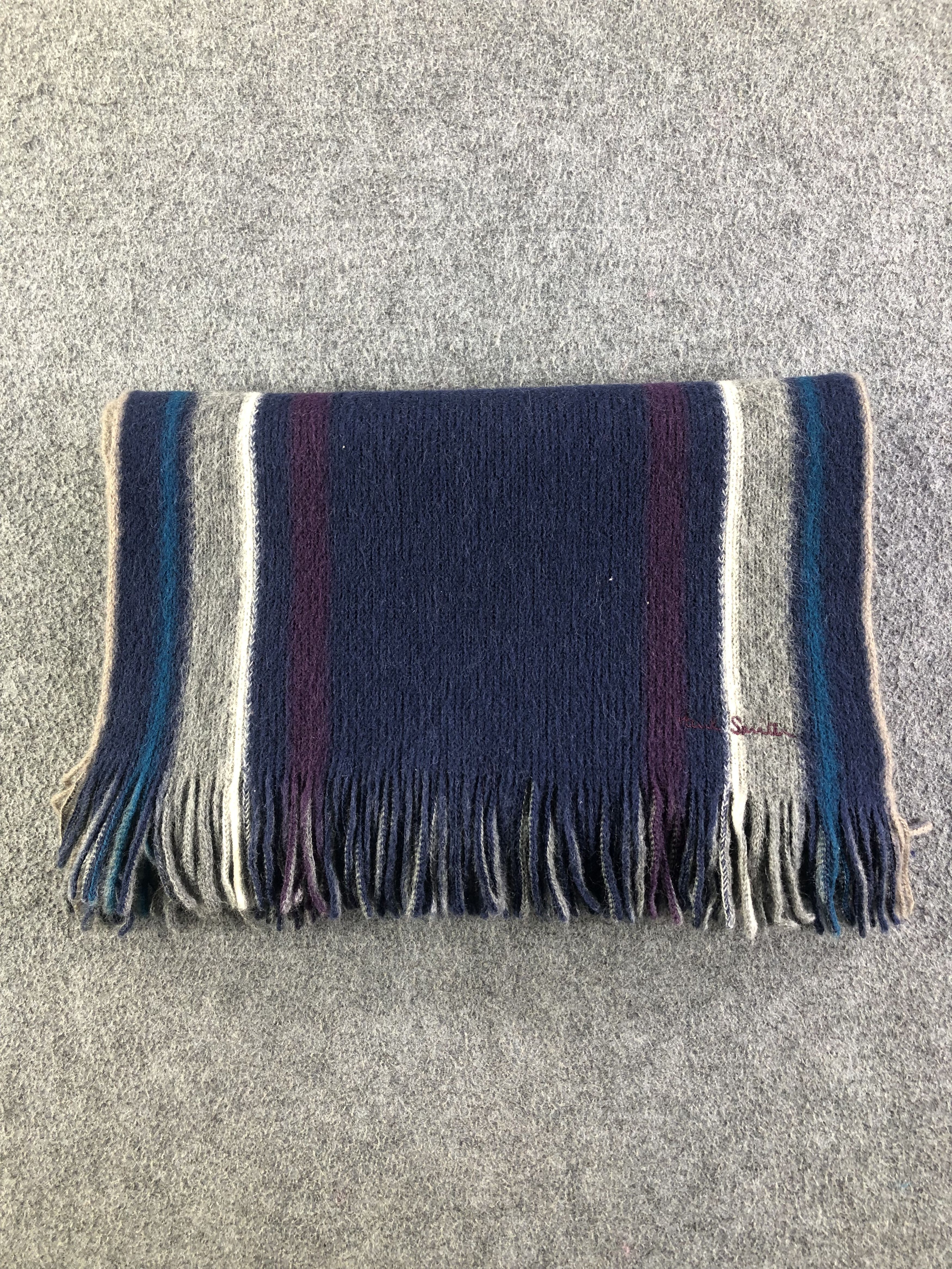 Paul Smith Paul Smith Wool Scarf / Muffler / Neckwear SS1295 Size ONE SIZE - 7 Thumbnail