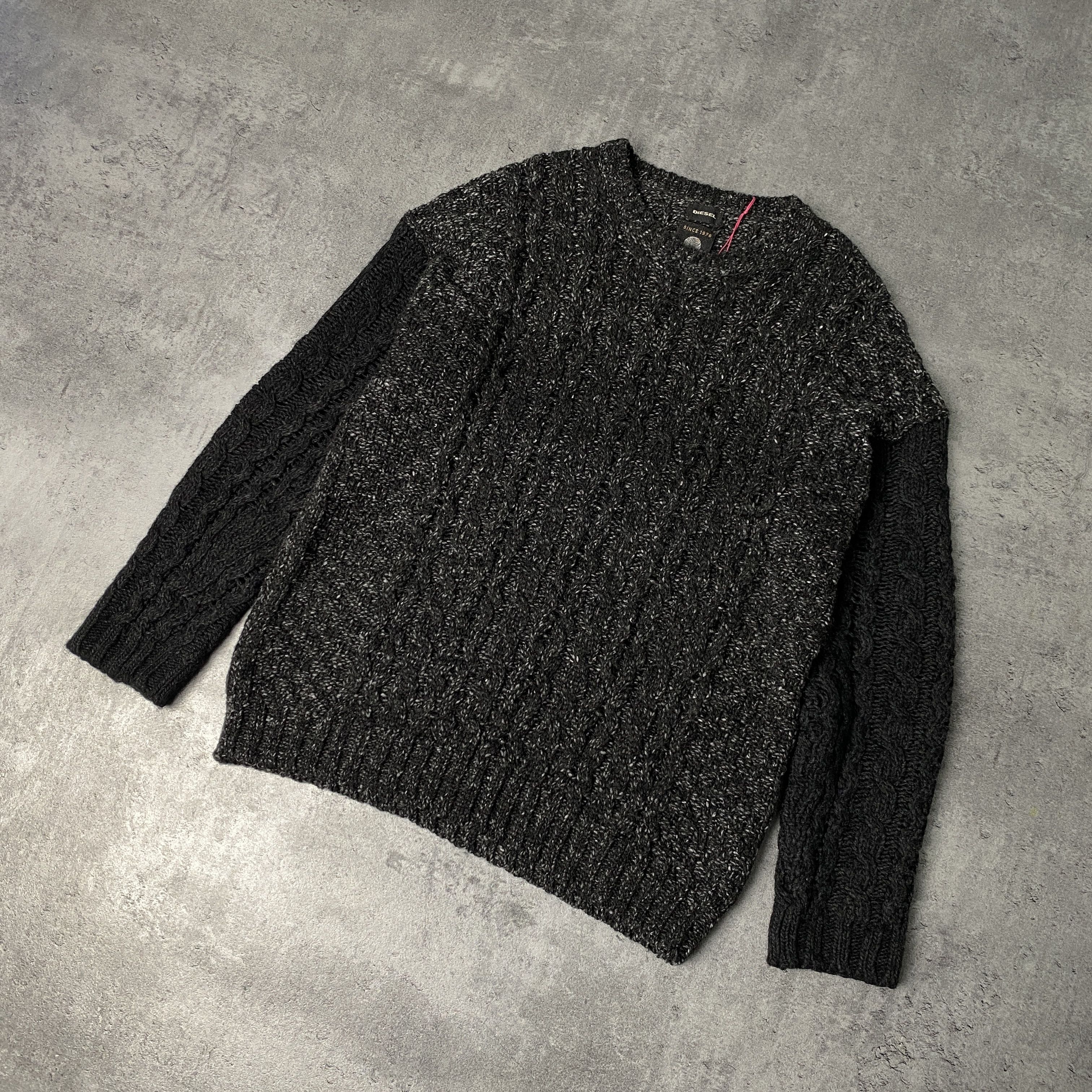 Diesel Diesel dark grey sweater size - XL Size US XL / EU 56 / 4 - 1 Thumbnail