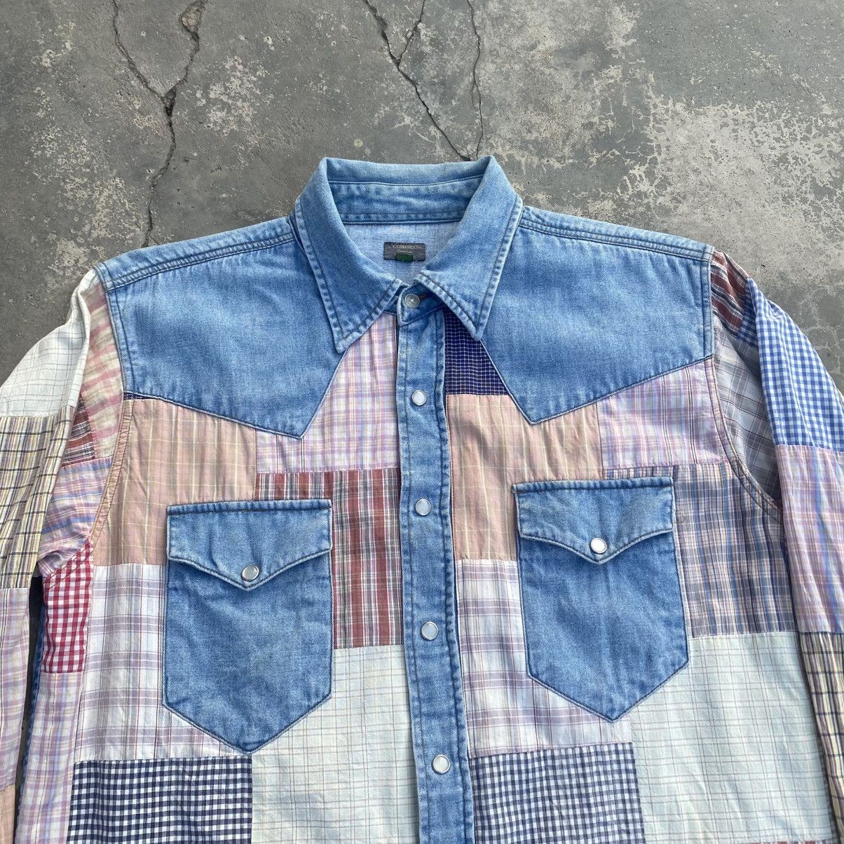 Japanese Brand × Western Rise CORISCO Patchwork Western Snap Button KAPITAL STYLE Size US M / EU 48-50 / 2 - 3 Thumbnail