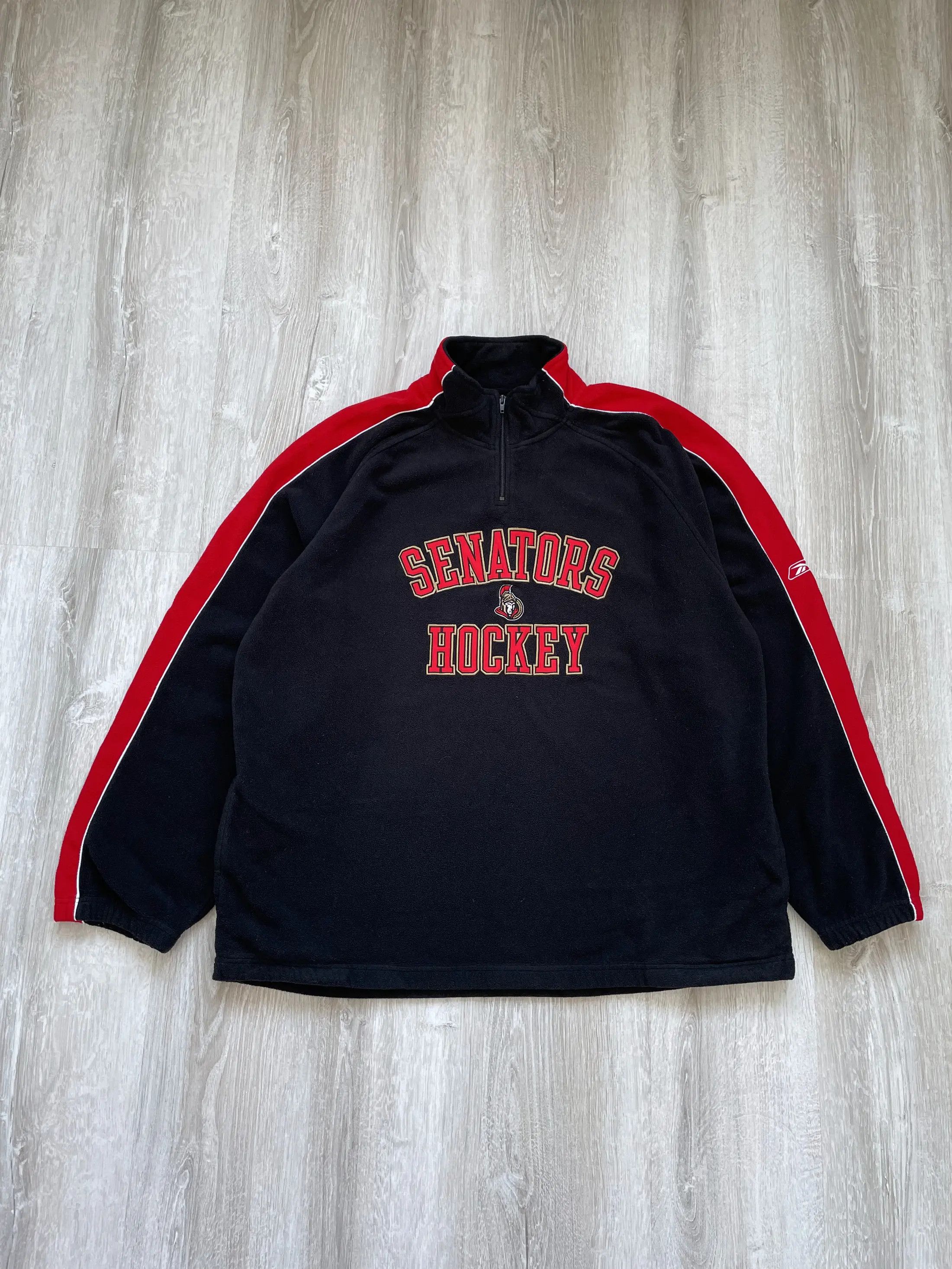 Vintage Vintage Ottawa Senators Hockey Fleece Jacket Size US XXL / EU 58 / 5 - 1 Thumbnail