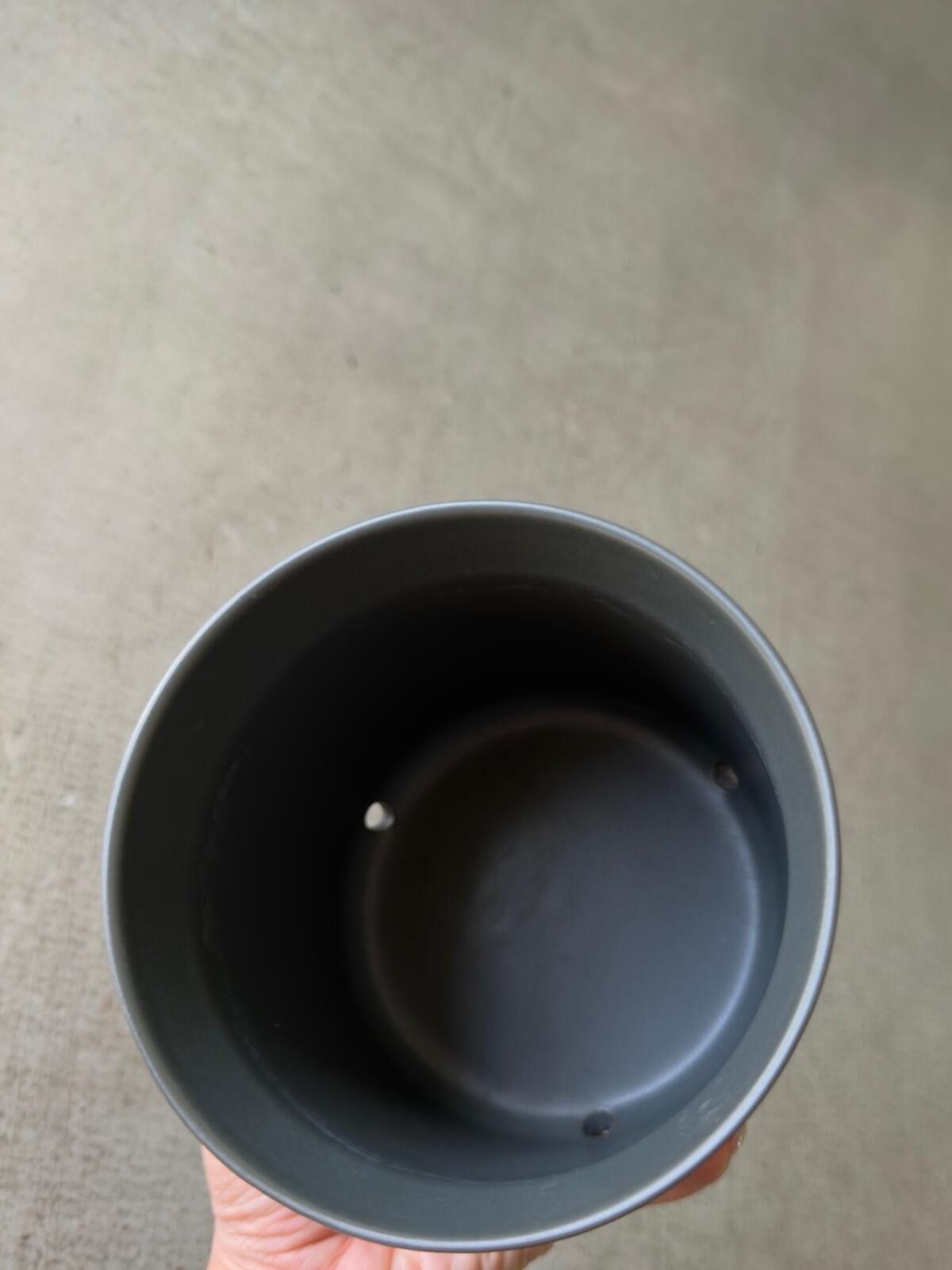 Other Ceramic Planter Pot / Matte Black Size ONE SIZE - 3 Thumbnail