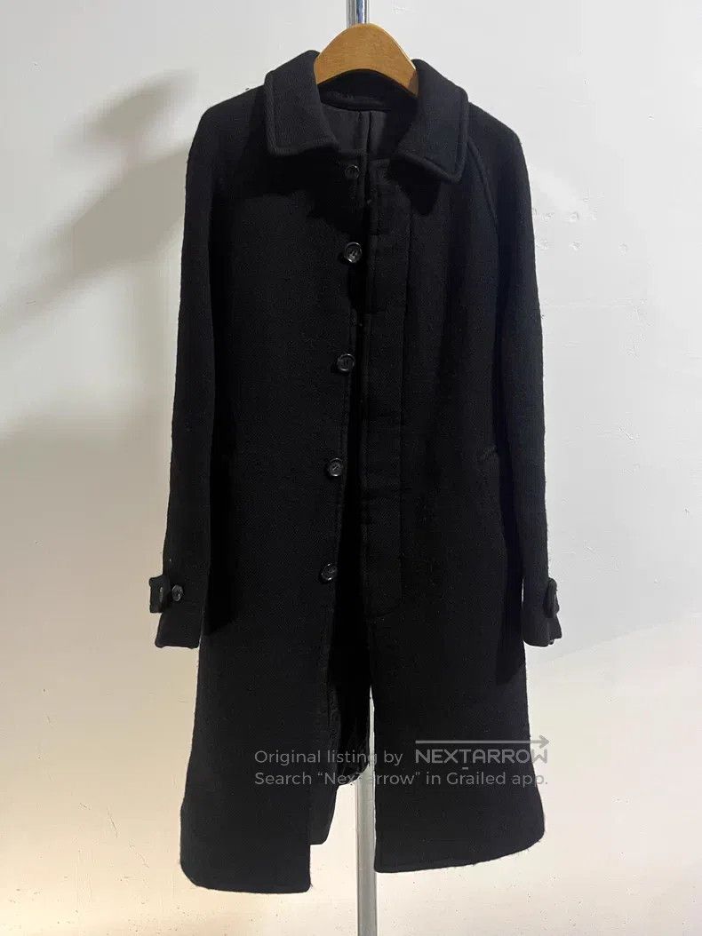 Comme des Garcons Comme Des Garcons Black wool overcoat Size US L / EU 52-54 / 3 - 1 Thumbnail