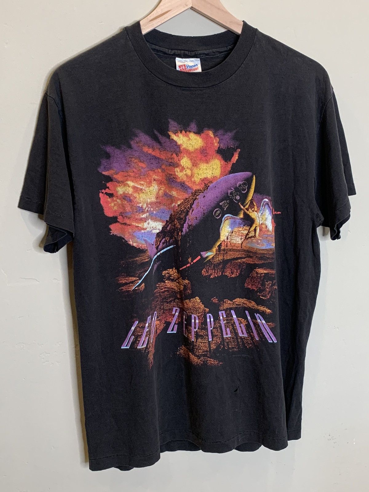 RARE* Vintage 1994 Led Zeppelin ZOSO Single Stitch T-Shirt