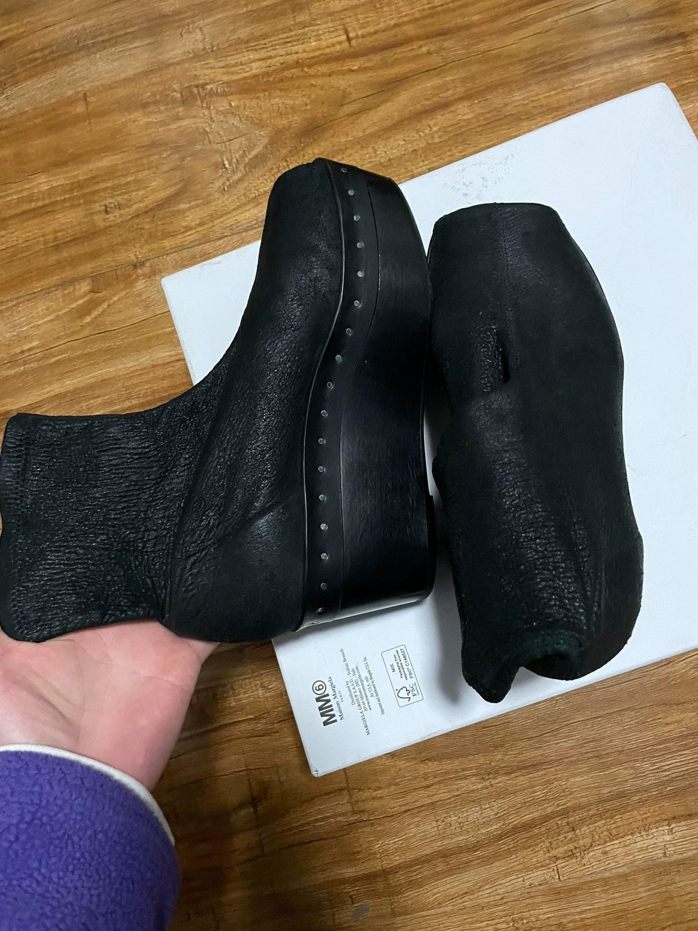 Rick Owens Rick Owens Sheepskin OpenToe Mule EU35 New Tried On Size US 4.5 / IT 34.5 - 3 Thumbnail