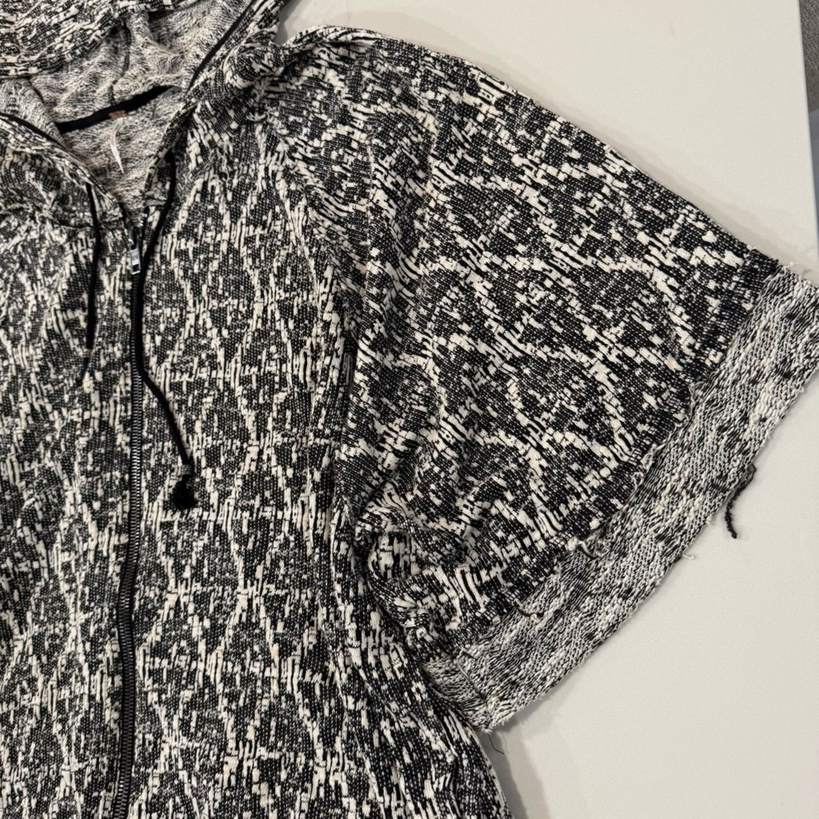 Free People Free People Santa Fe Jacquard Kimono Hoodie Womens Medium Size M / US 6-8 / IT 42-44 - 10 Thumbnail