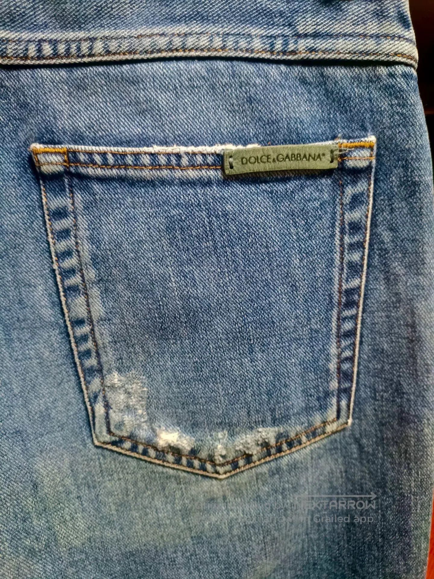 Dolce & Gabbana Dolce&Gabbana Runway Distressed Jeans. Size US 30 / EU 46 - 8 Thumbnail