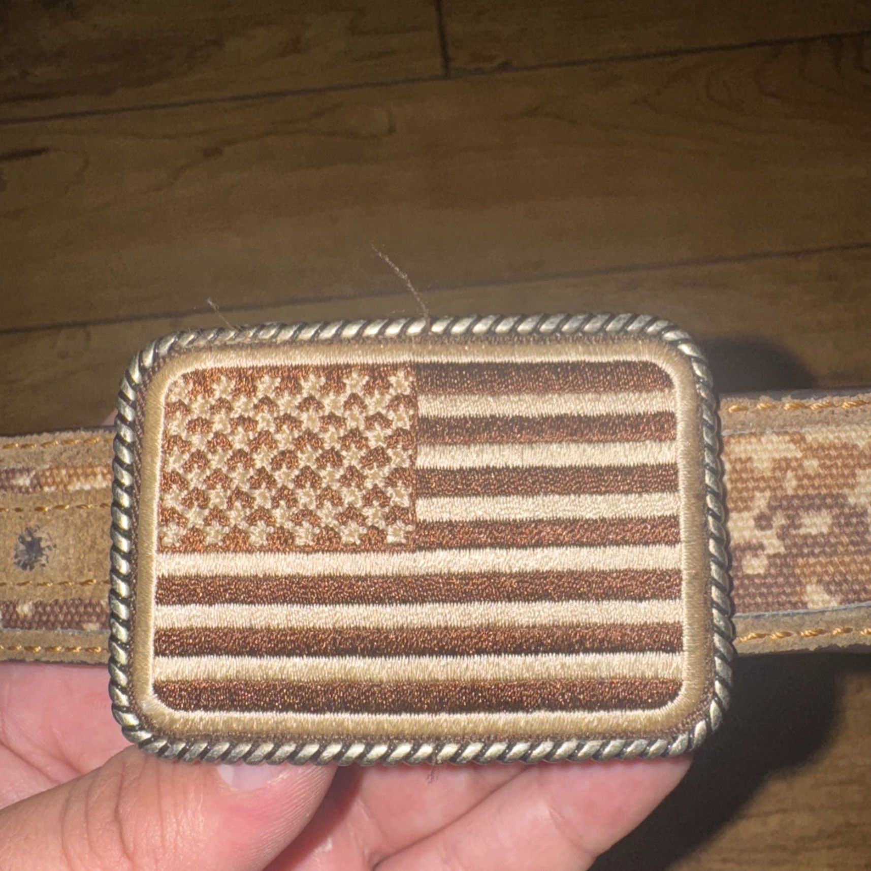 Ariat Ariat Digi Camo Belt Men Belt Multicolor 30 Colorful 29-30 Size 30 - 2 Thumbnail