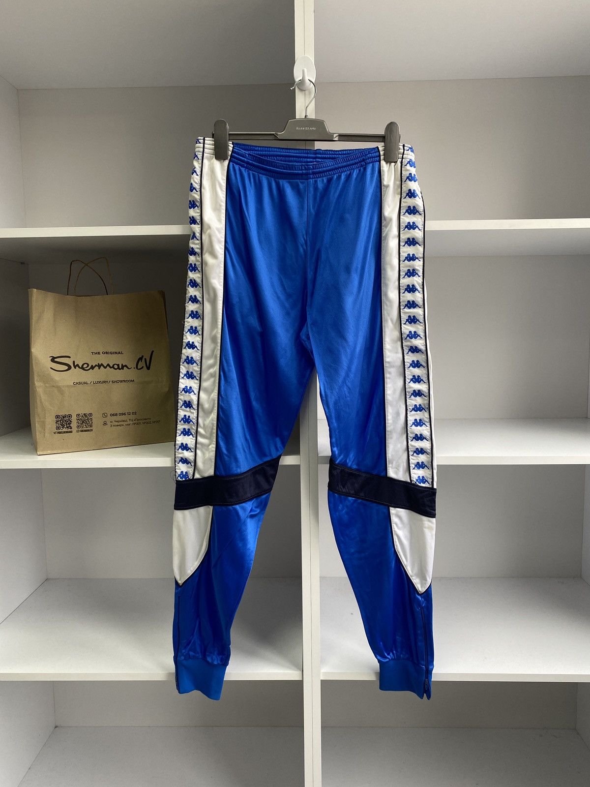 Kappa × Vintage 90's Kappa Vintage Men's Pants Size US 37 - 2 Thumbnail