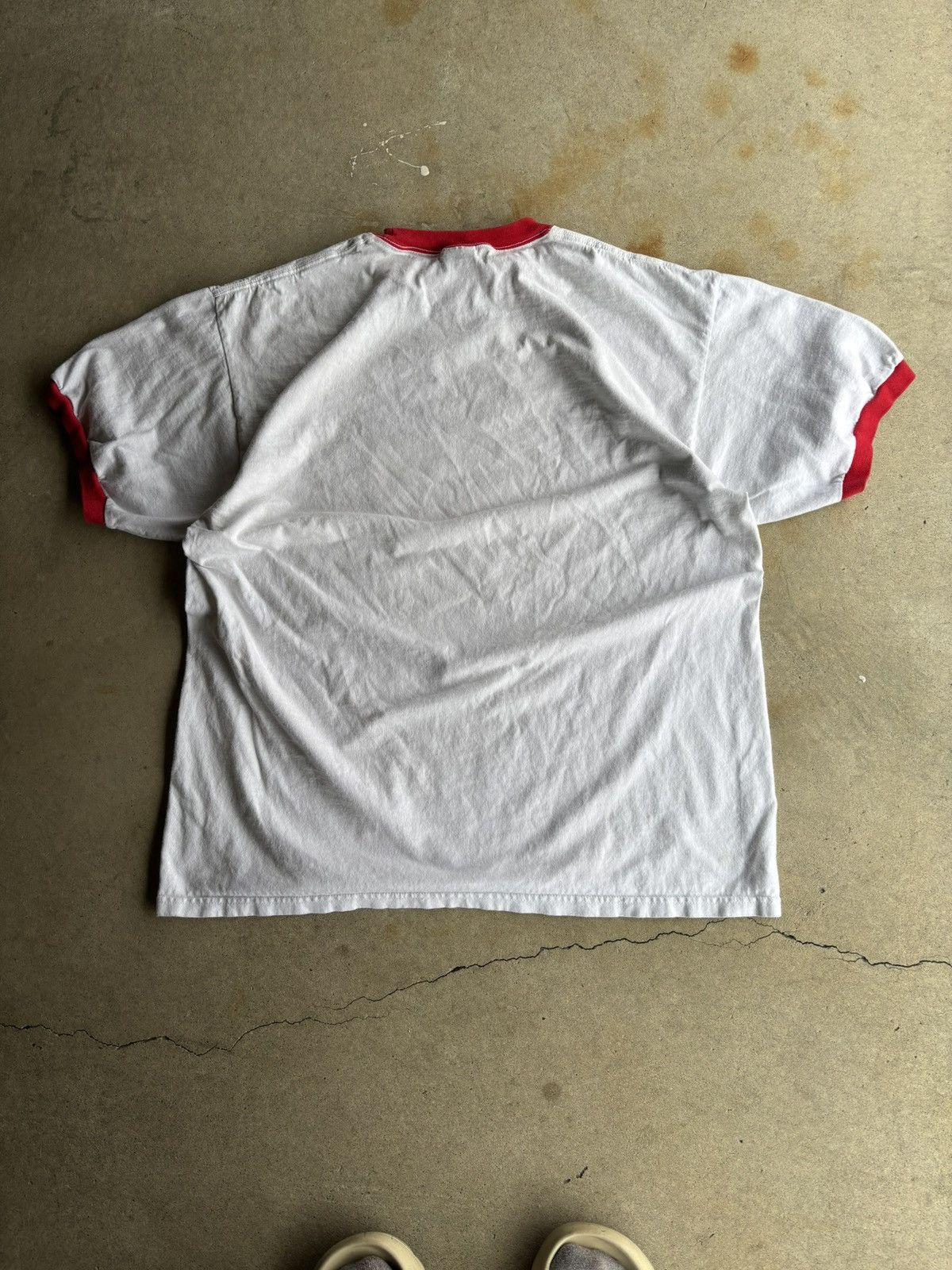Other Vintage Early 2000s Ghostbusters Logo Boxy White Ringer Tee Size US XL / EU 56 / 4 - 2 Thumbnail