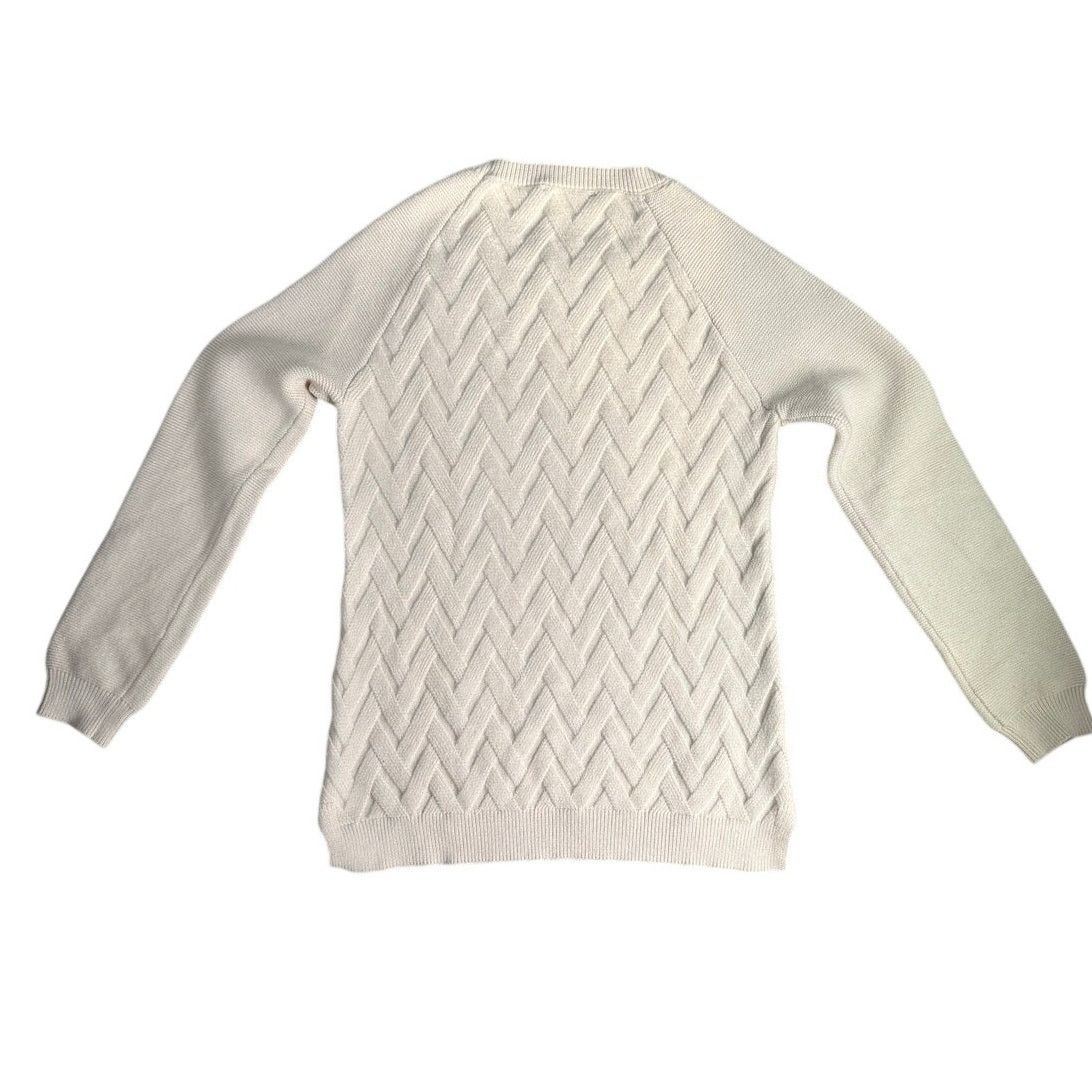 Other Cyrus Cream Textured Knit Sweater Size S Size S / US 4 / IT 40 - 2 Thumbnail
