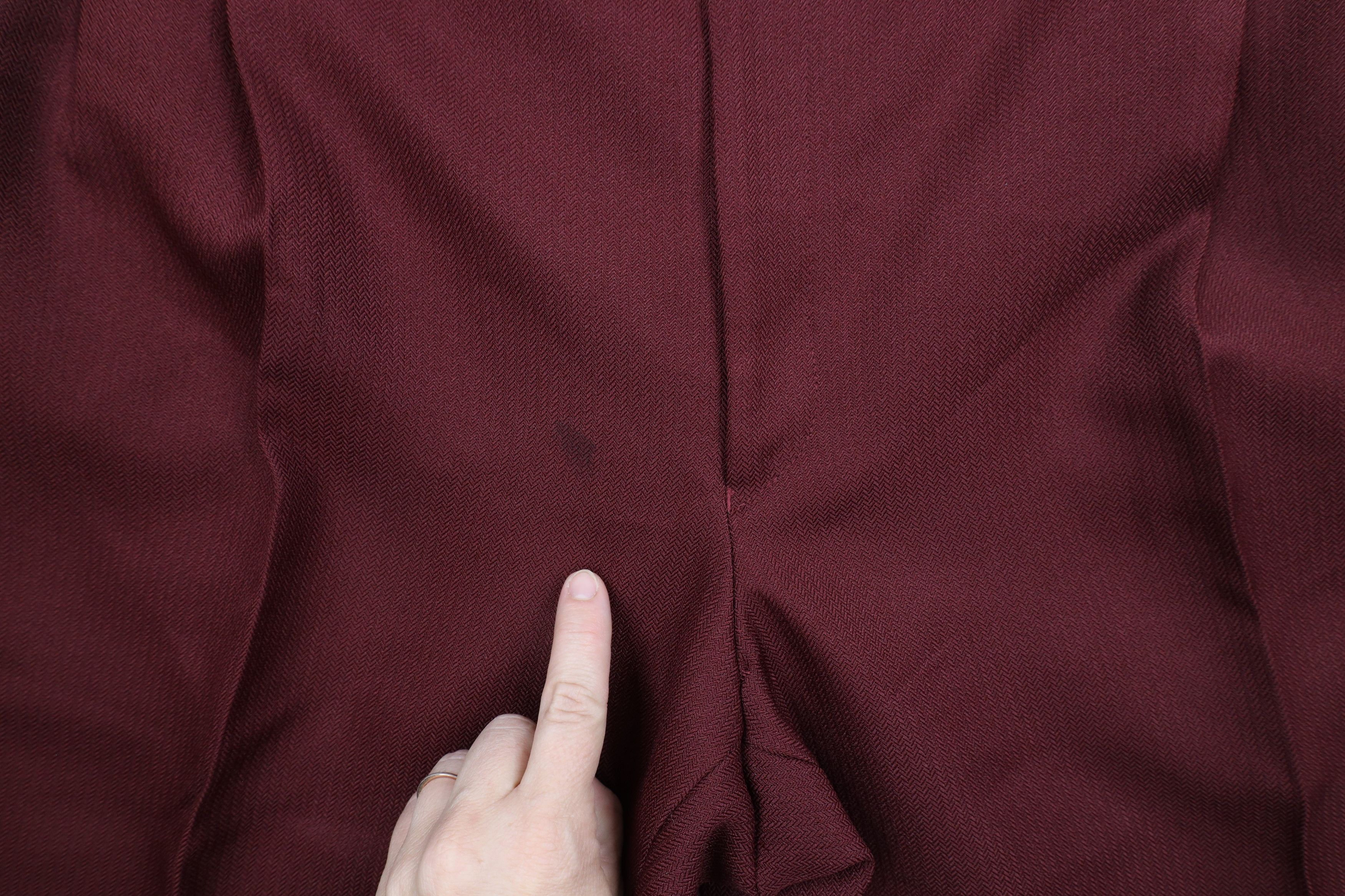 Vintage Vintage 90s Streetwear Pleated Wide Leg Chino Pants Red Size US 44 / EU 60 - 5 Thumbnail