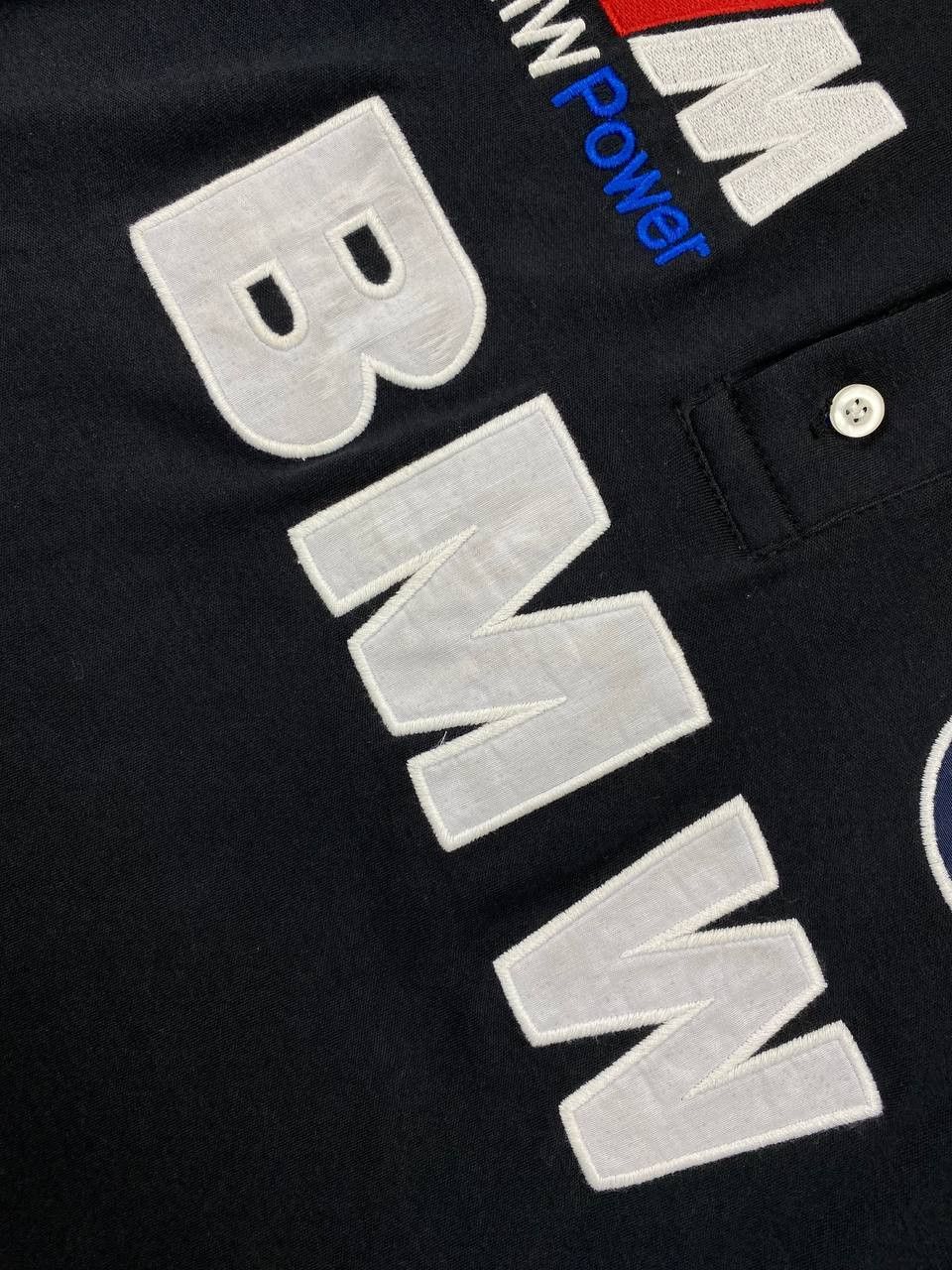 BMW Vintage BMW Racing Polo Shirt Big Logo Size US L / EU 52-54 / 3 - 5 Thumbnail