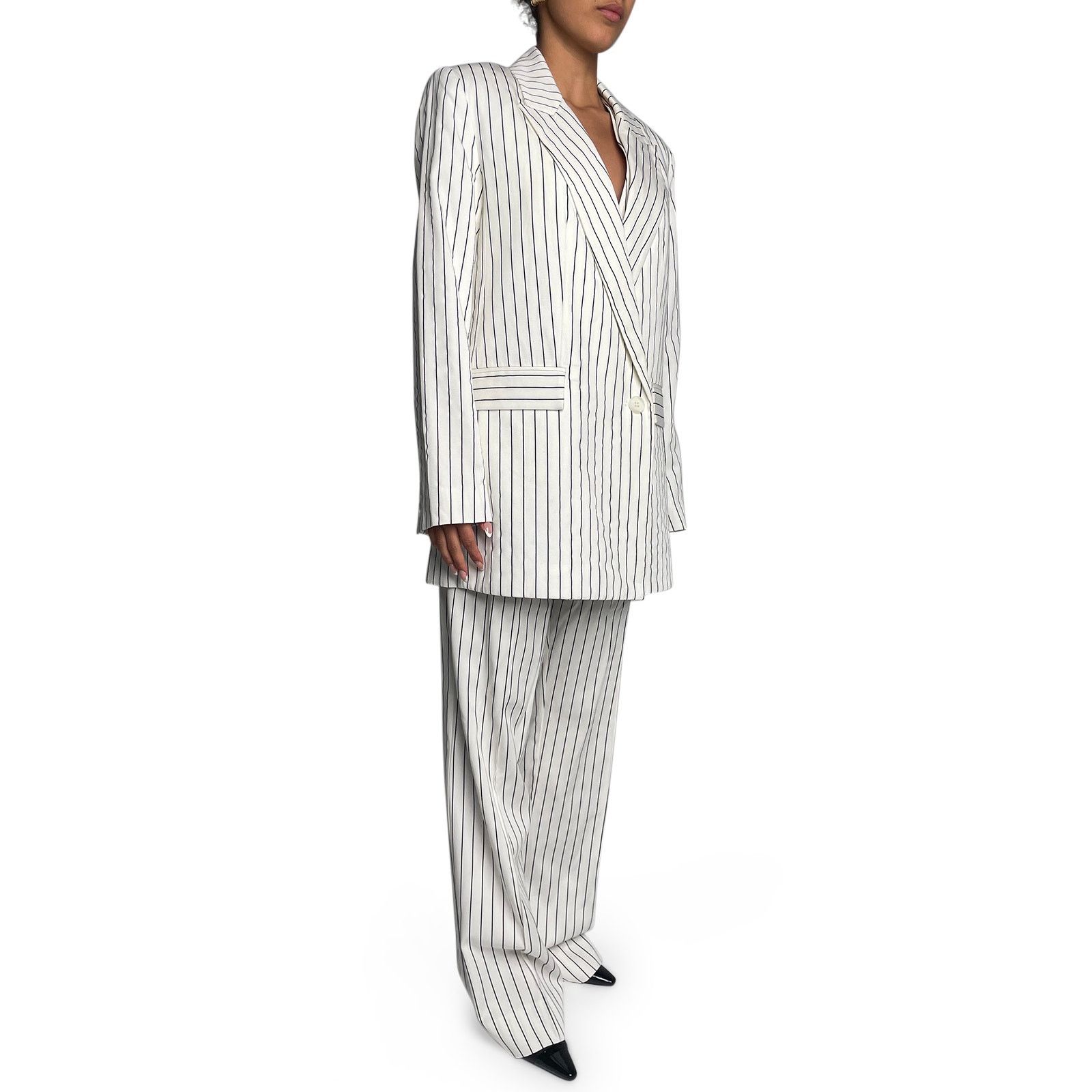 Shona Joy Harley Double Breasted Oversized Blazer, vest and pants Size S / US 4 / IT 40 - 4 Thumbnail