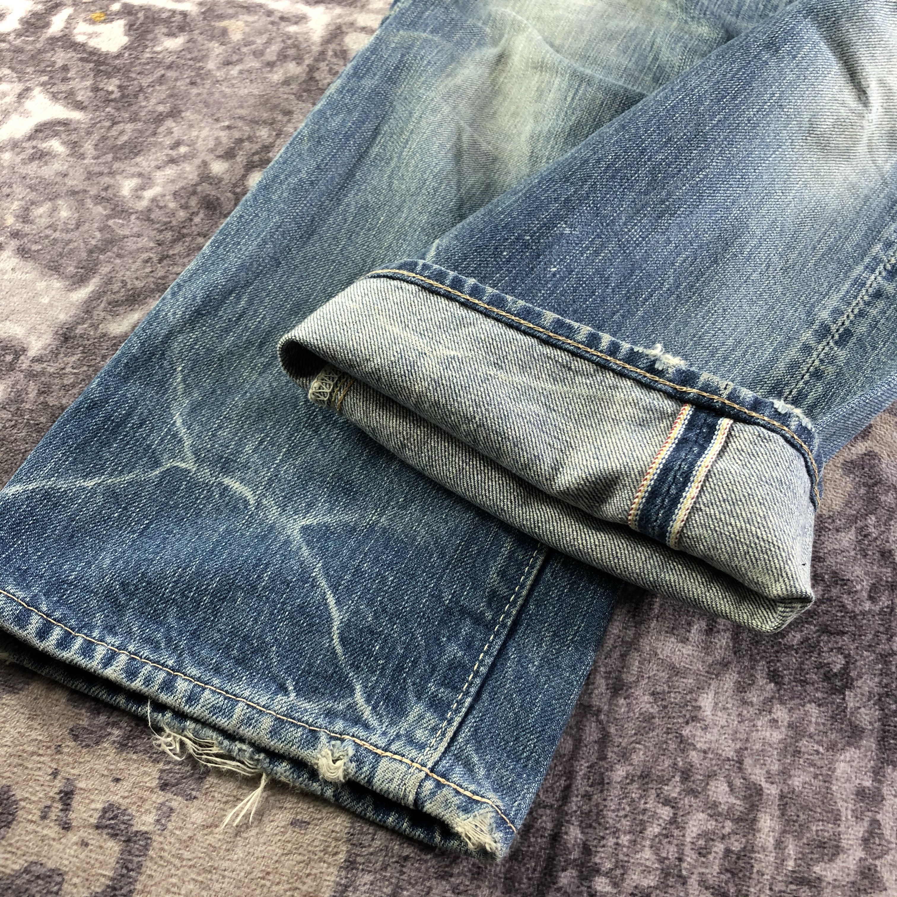 ANACHRONORM Vintage Anachronorm Japan Redline Jeans-JM3563 Size US 30 / EU 46 - 6 Thumbnail