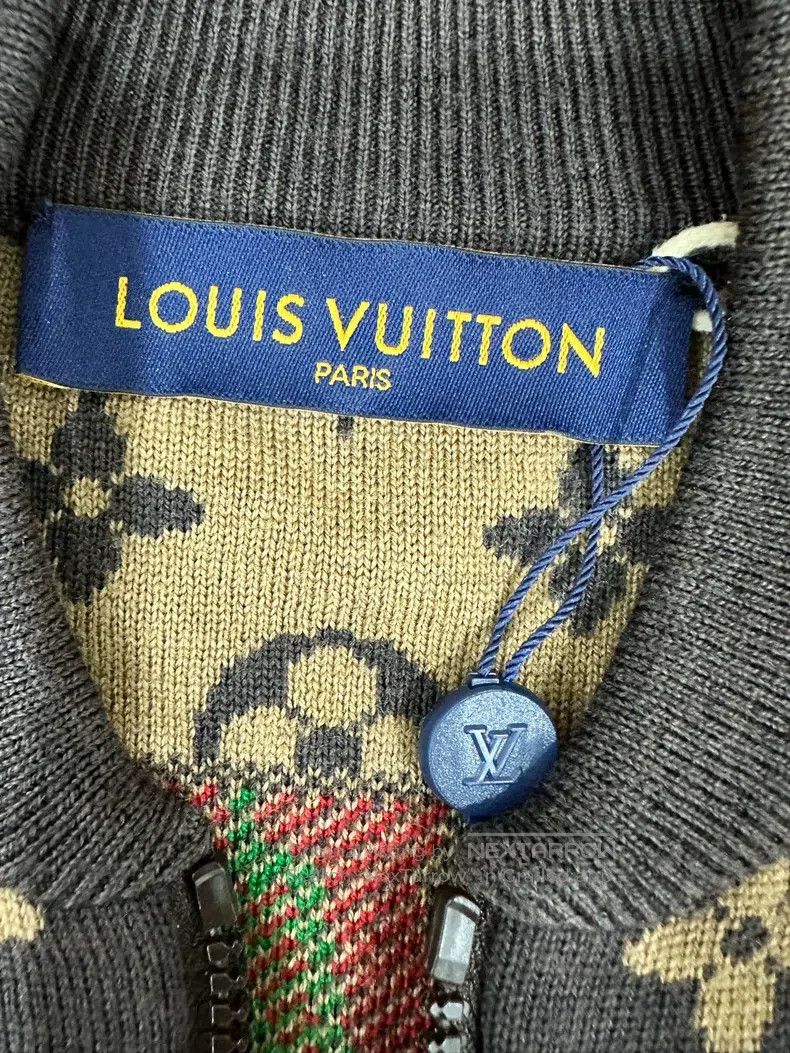 Louis Vuitton Louis Vuitton NBA Co-branded Classic Full Logo Ribbed Knit Size US S / EU 44-46 / 1 - 3 Thumbnail