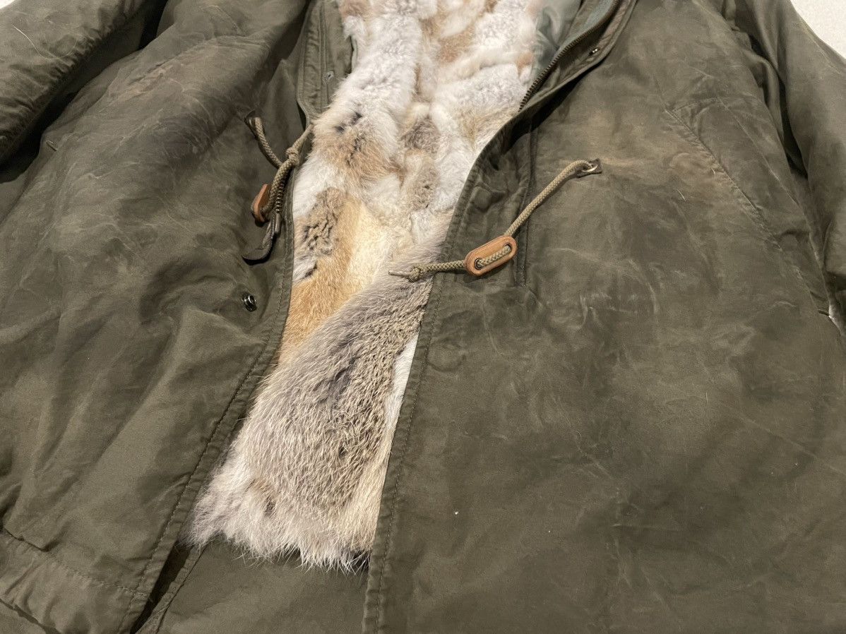 Sage De Cret Fishtail Parka with Rabbit Fur Liner Size US M / EU 48-50 / 2 - 4 Thumbnail