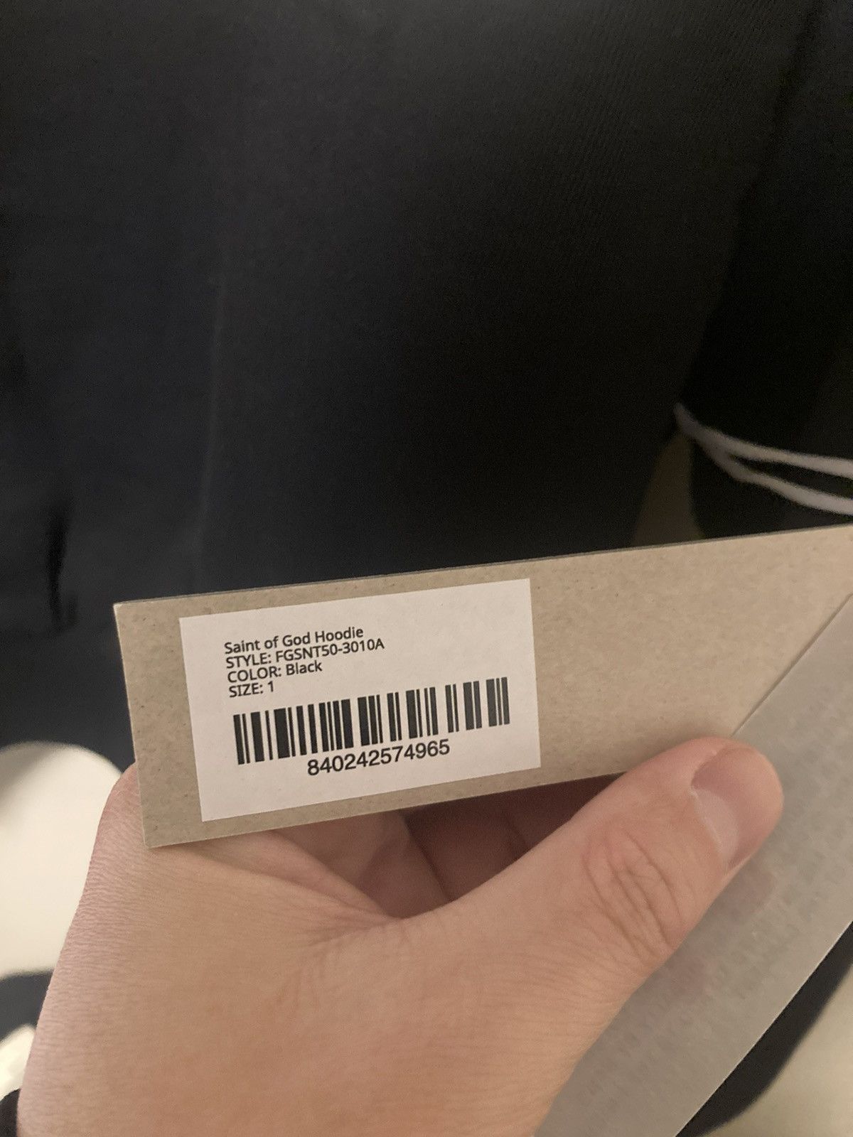 Fear of God × Saint Michael ［In hand ]Fear of god x Saint Michael hoodie size sz 1 Size US M / EU 48-50 / 2 - 5 Thumbnail