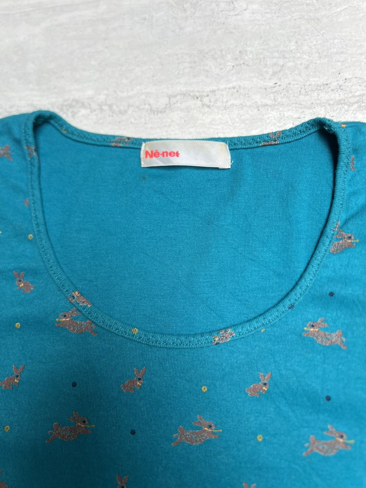Ne-Net NE-NET Issey Miyake Rabbit Motive T-shirt Size US XS / EU 42 / 0 - 10 Thumbnail
