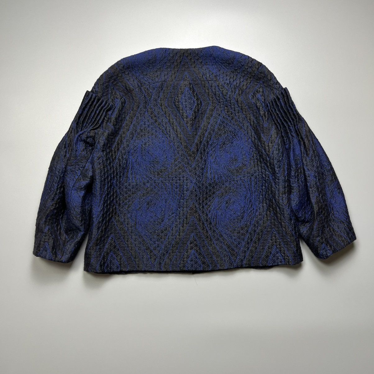 Designer × Dries Van Noten Dries Van Noten - Dragon Design Wool - Blazer/Coat Size XS / US 0-2 / IT 36-38 - 2 Thumbnail