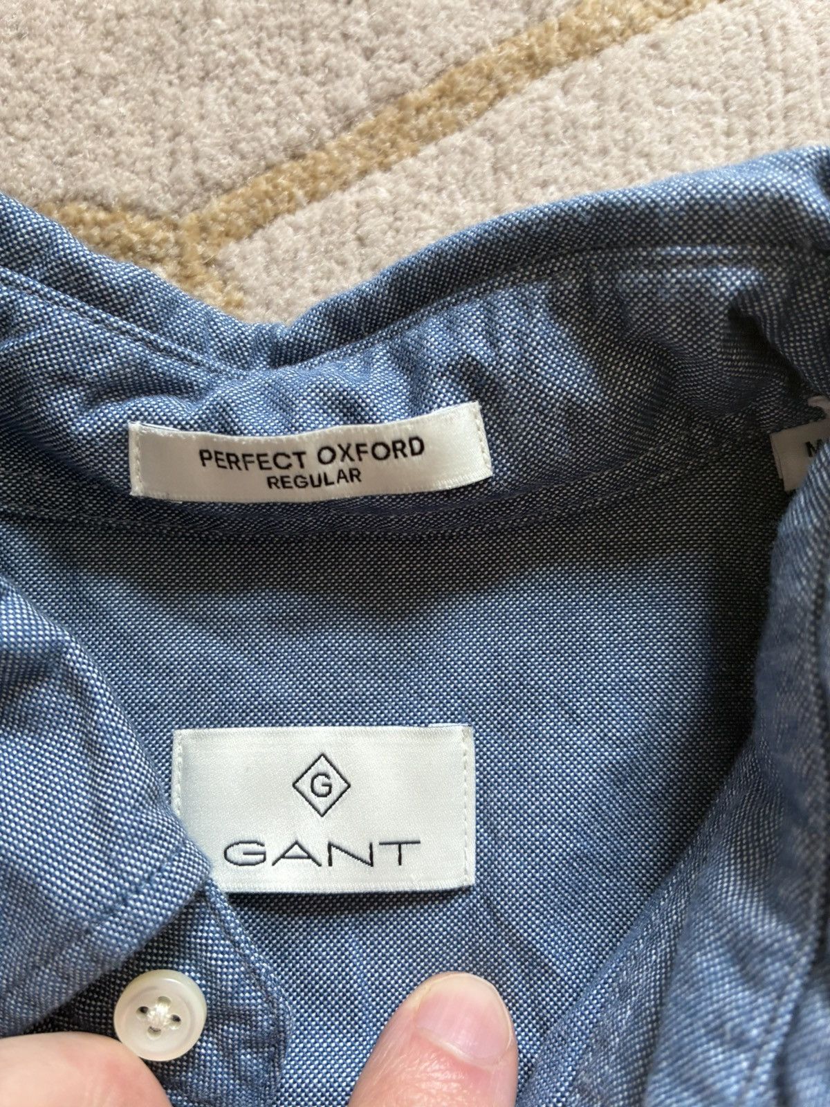 Gant NWOT Gant Diamond G Perfect Oxford Size US M / EU 48-50 / 2 - 3 Thumbnail