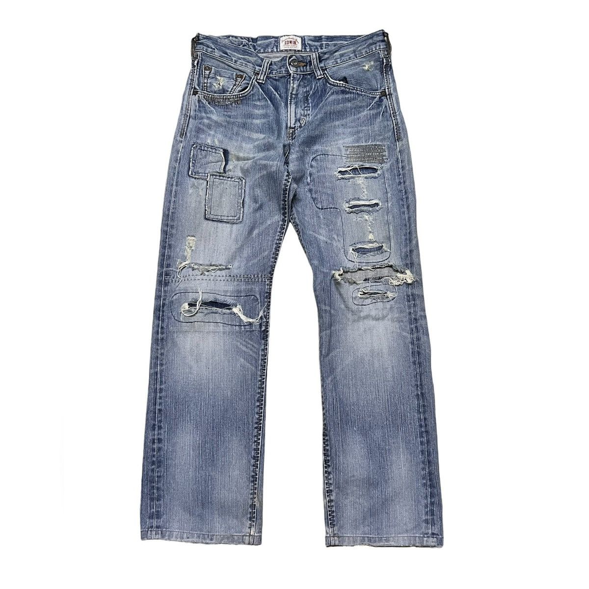 Edwin Exclusive Vintage Distressed Style Denim Jeans