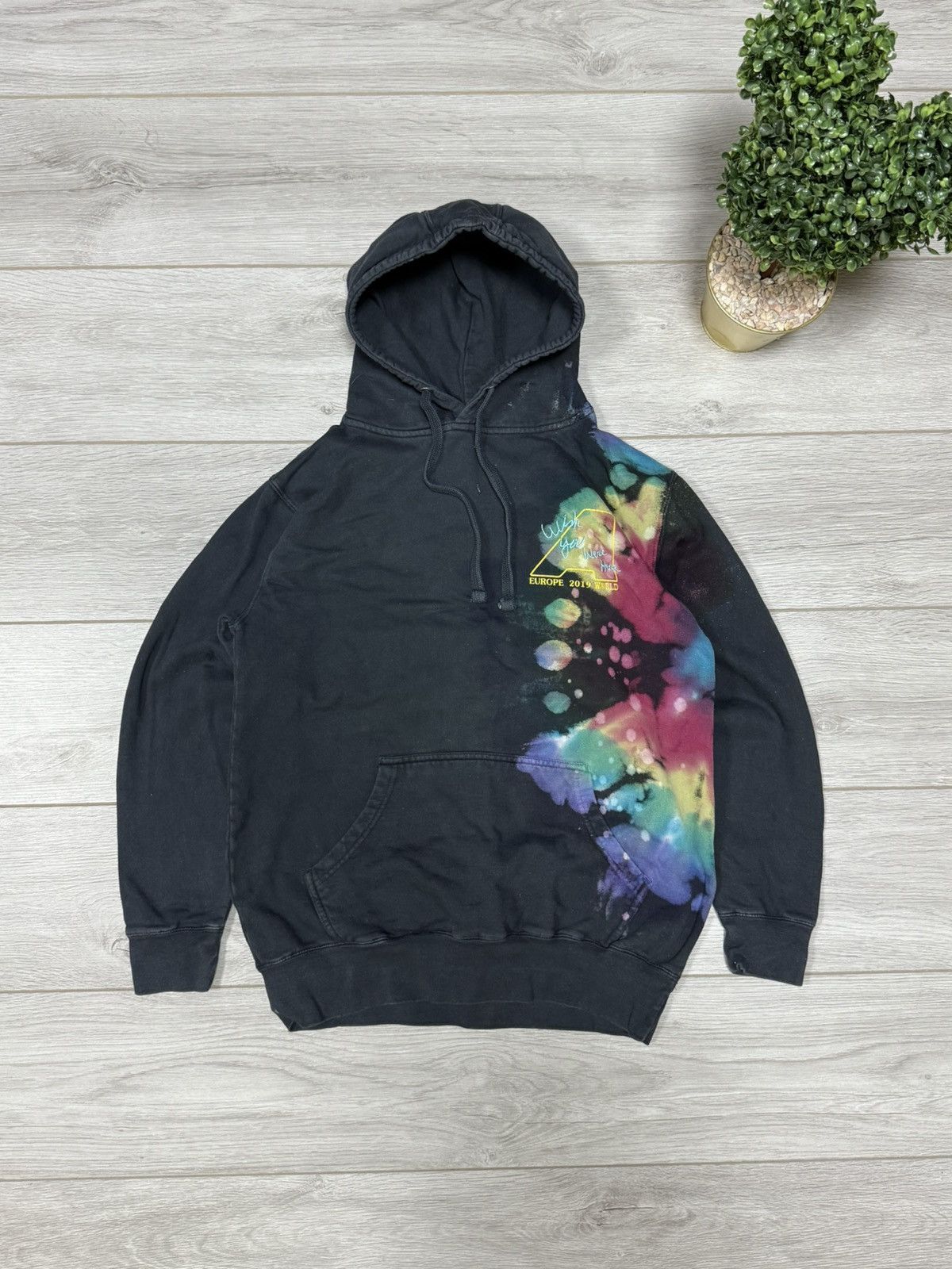 Travis Scott Travis 2019 wish you Astroworld dyed dragonfly flowers paint Size US M / EU 48-50 / 2 - 2 Thumbnail