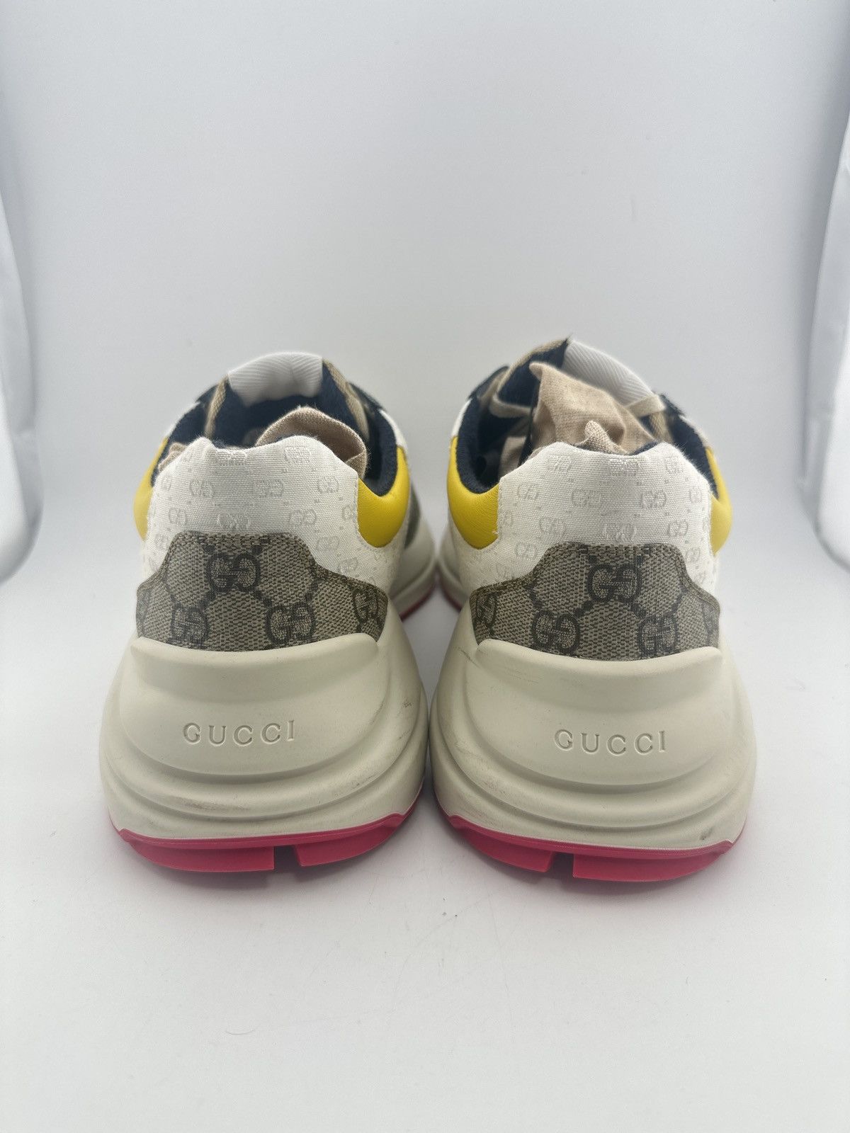 Gucci Gucci Rhython Beige Ebony Size US 10 / EU 43 - 8 Thumbnail