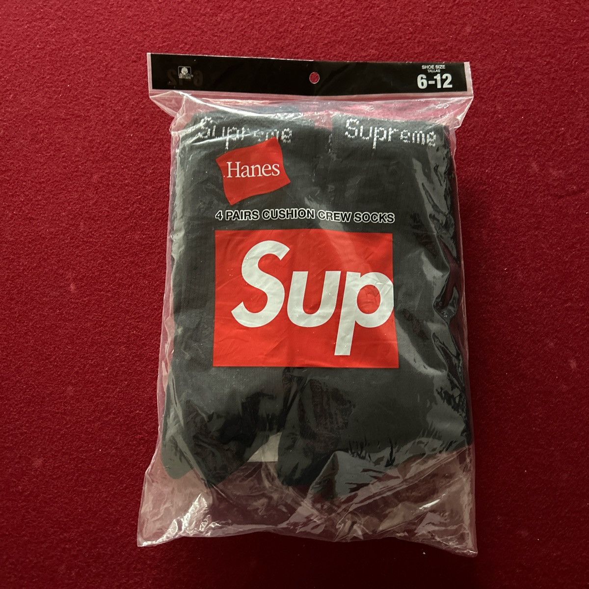 Supreme Supreme x Hanes Sock Bundle (8 Pairs Total) Size ONE SIZE - 4 Thumbnail